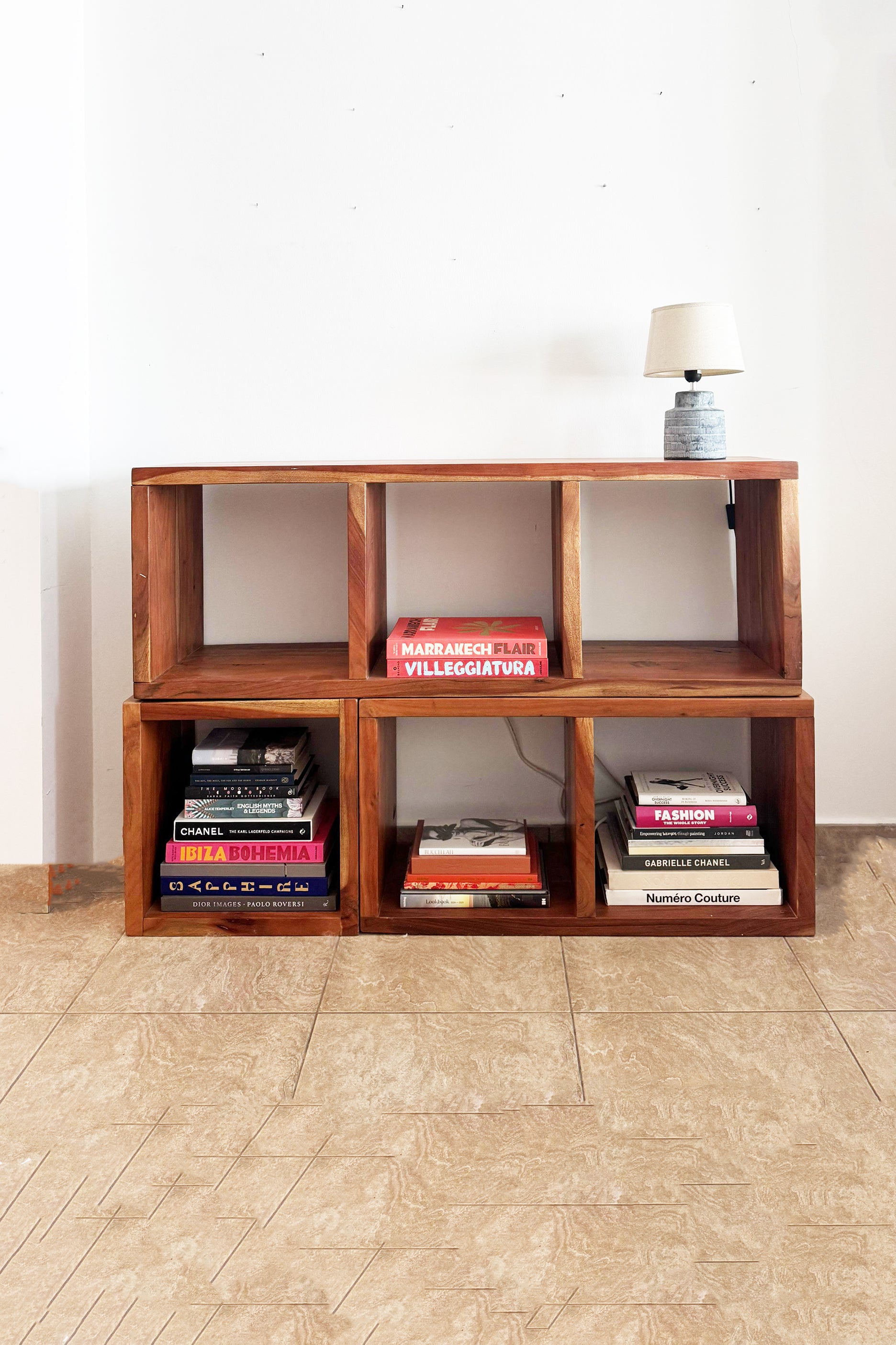 Multiway Solid Wooden Bookshelf Cubes