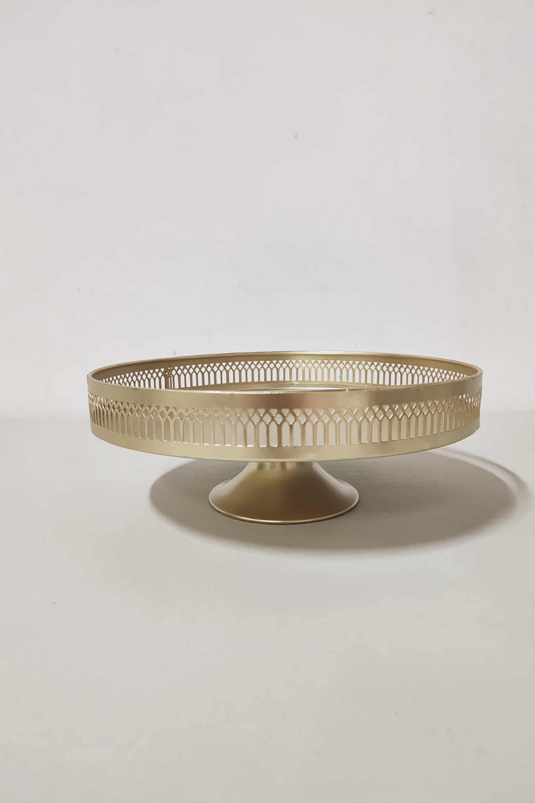 Gold Round Tray