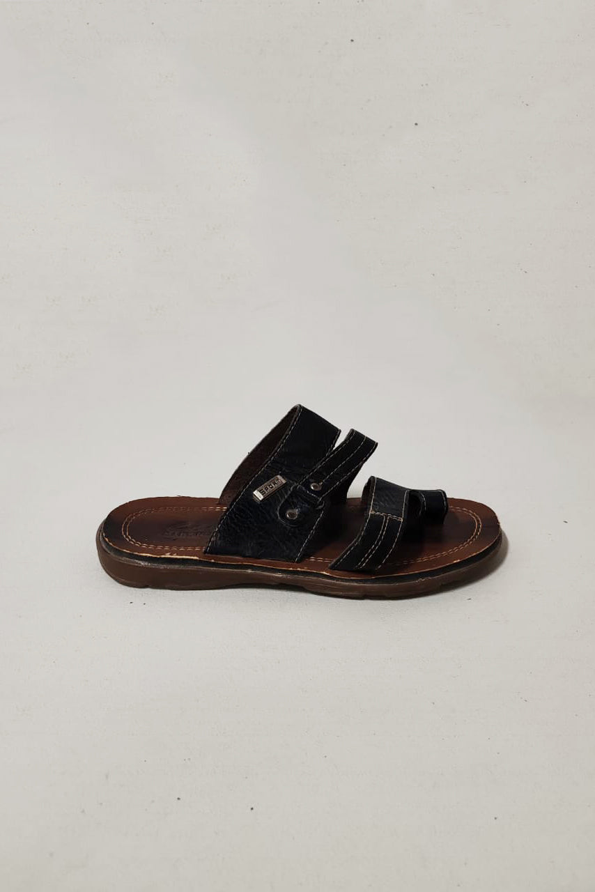 Arabic Sandals for Men ( Brown and Black 4)