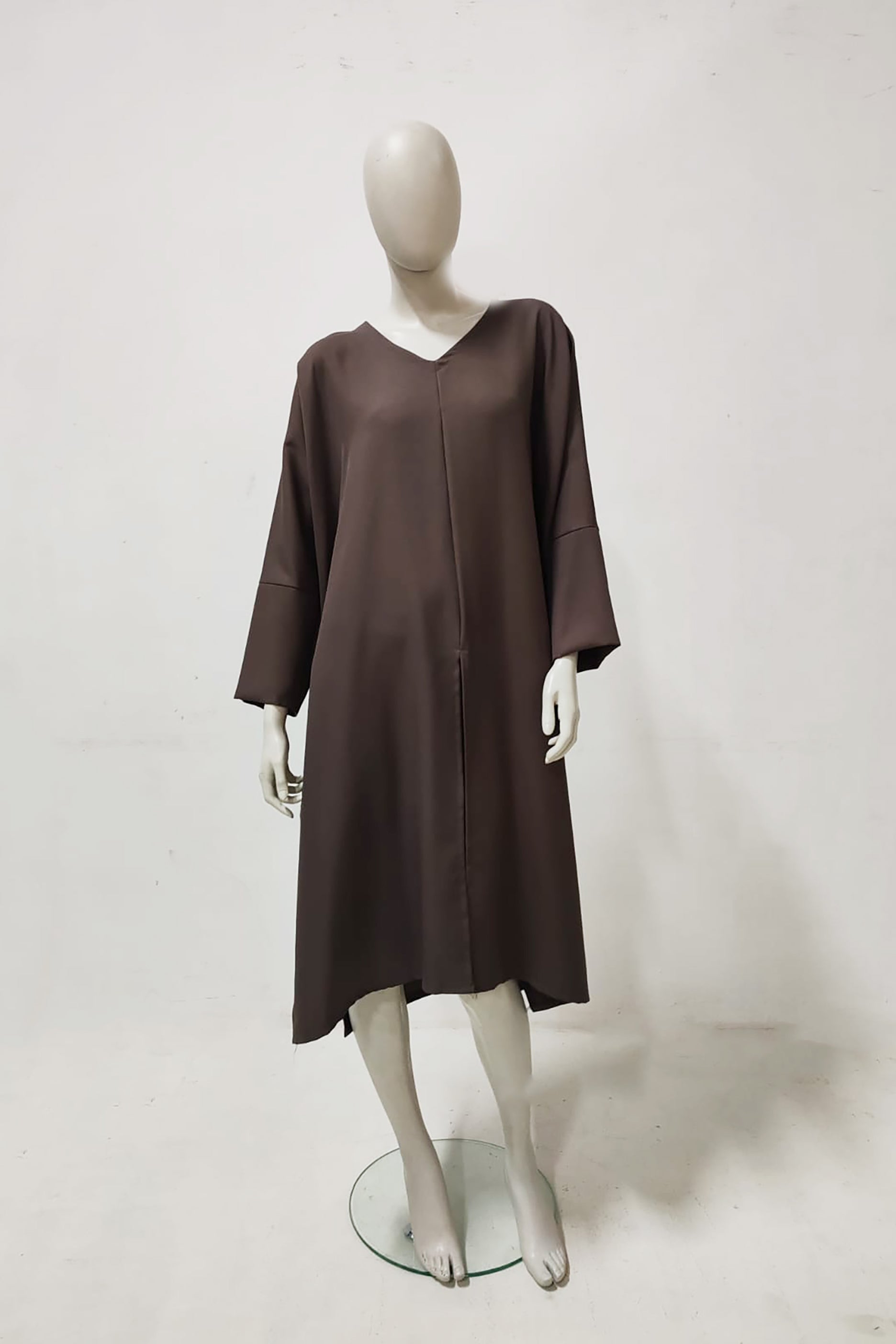 Brown Short Abaya