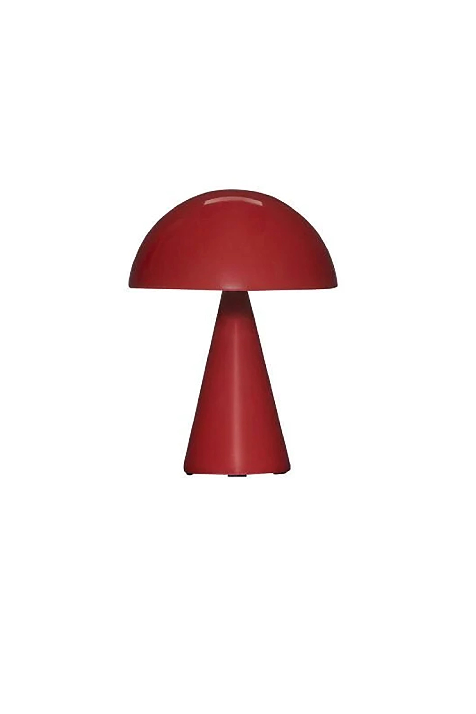 Red Mush Mini Portable Lamp (D15xH20cm)