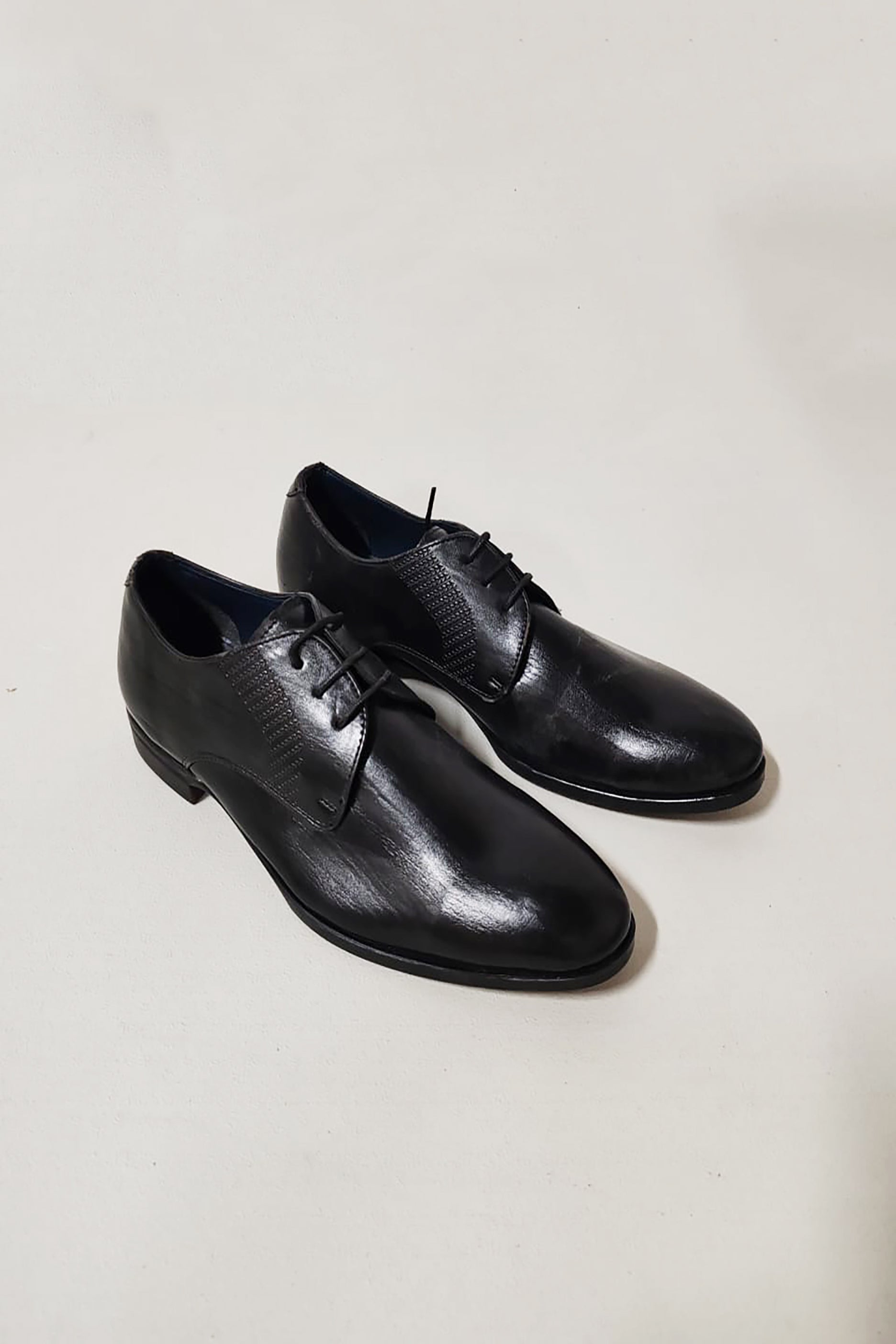 Men's Black Lace-up Shoes (EU42)