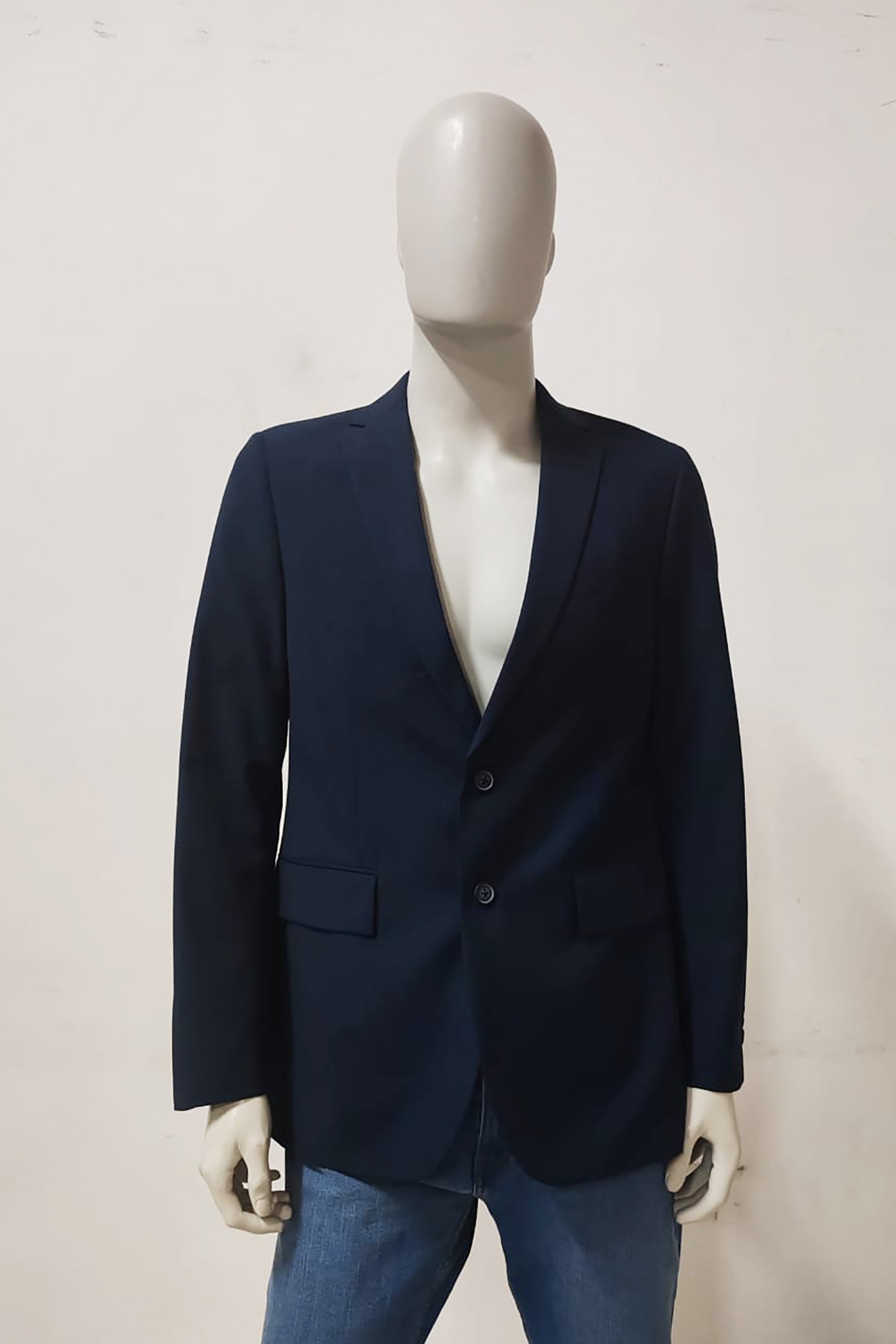 Men's Dark Blue Mango Blazer (size Eu50)