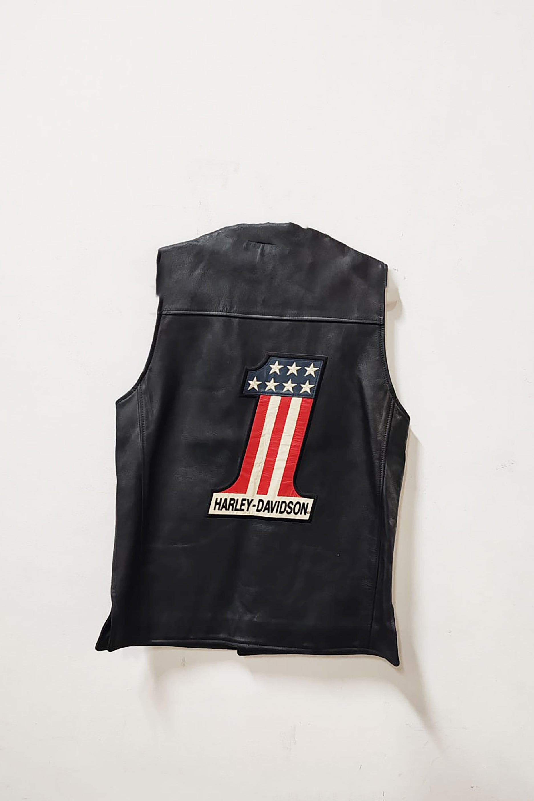 Vintage Harley Davidson Leather Vest