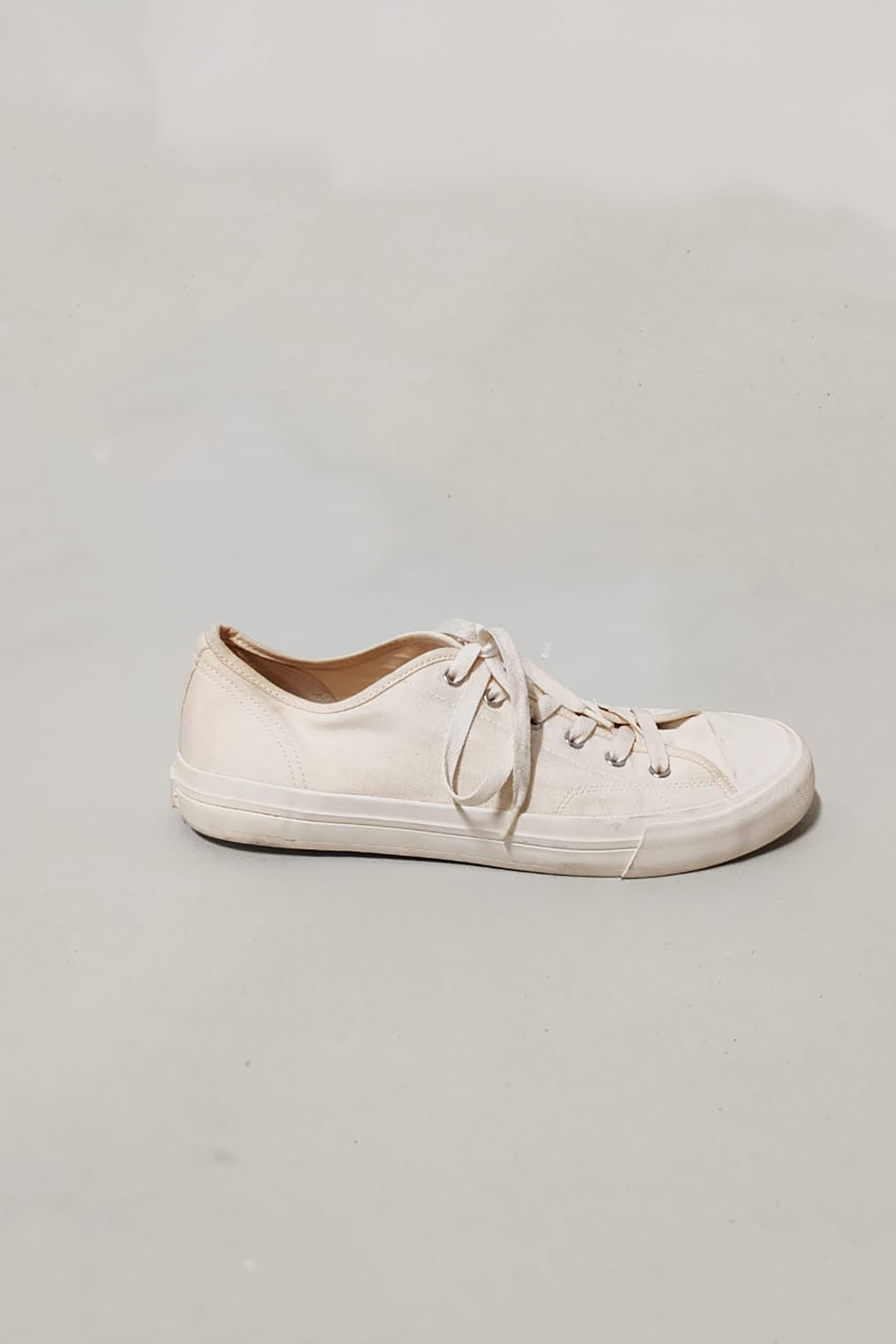 White Canvas Sneakers