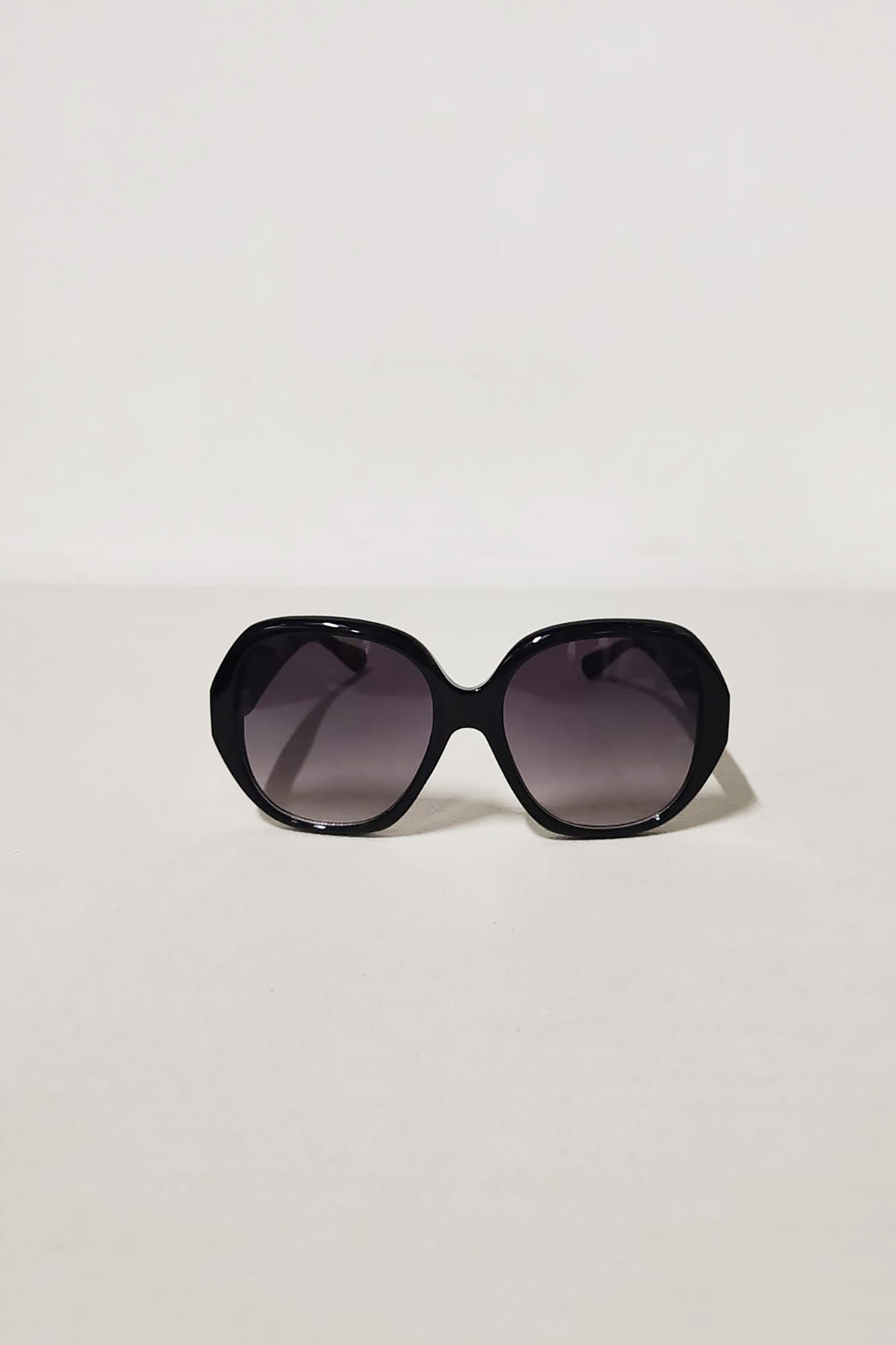 Oversized Black Sunglasses