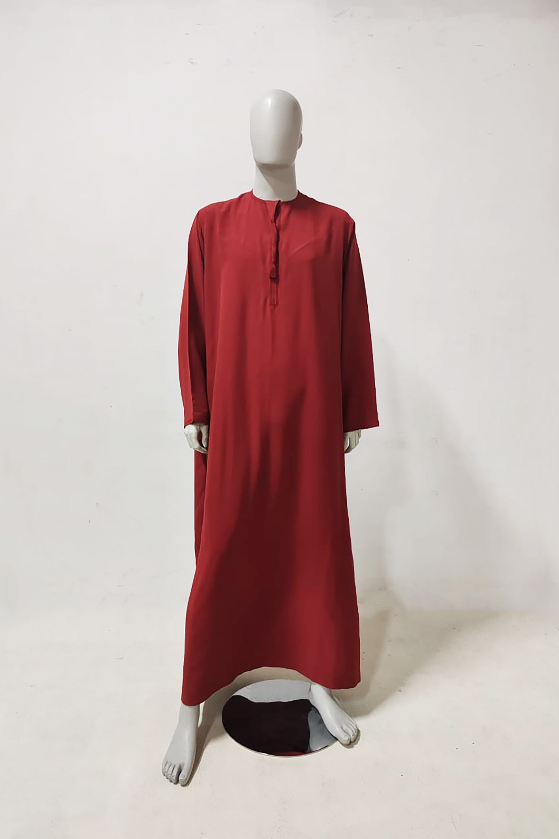 Mens Arabic Thobe (Red)