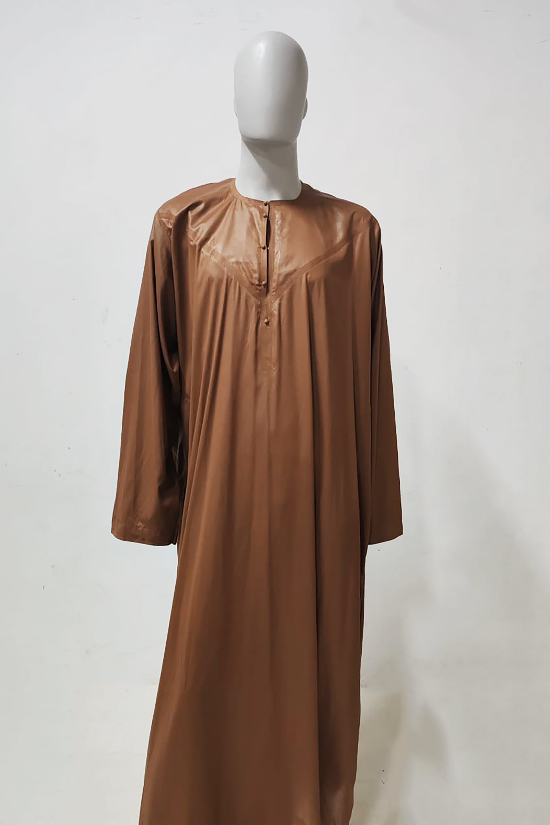 Mens Arabic Thobe (Brown)