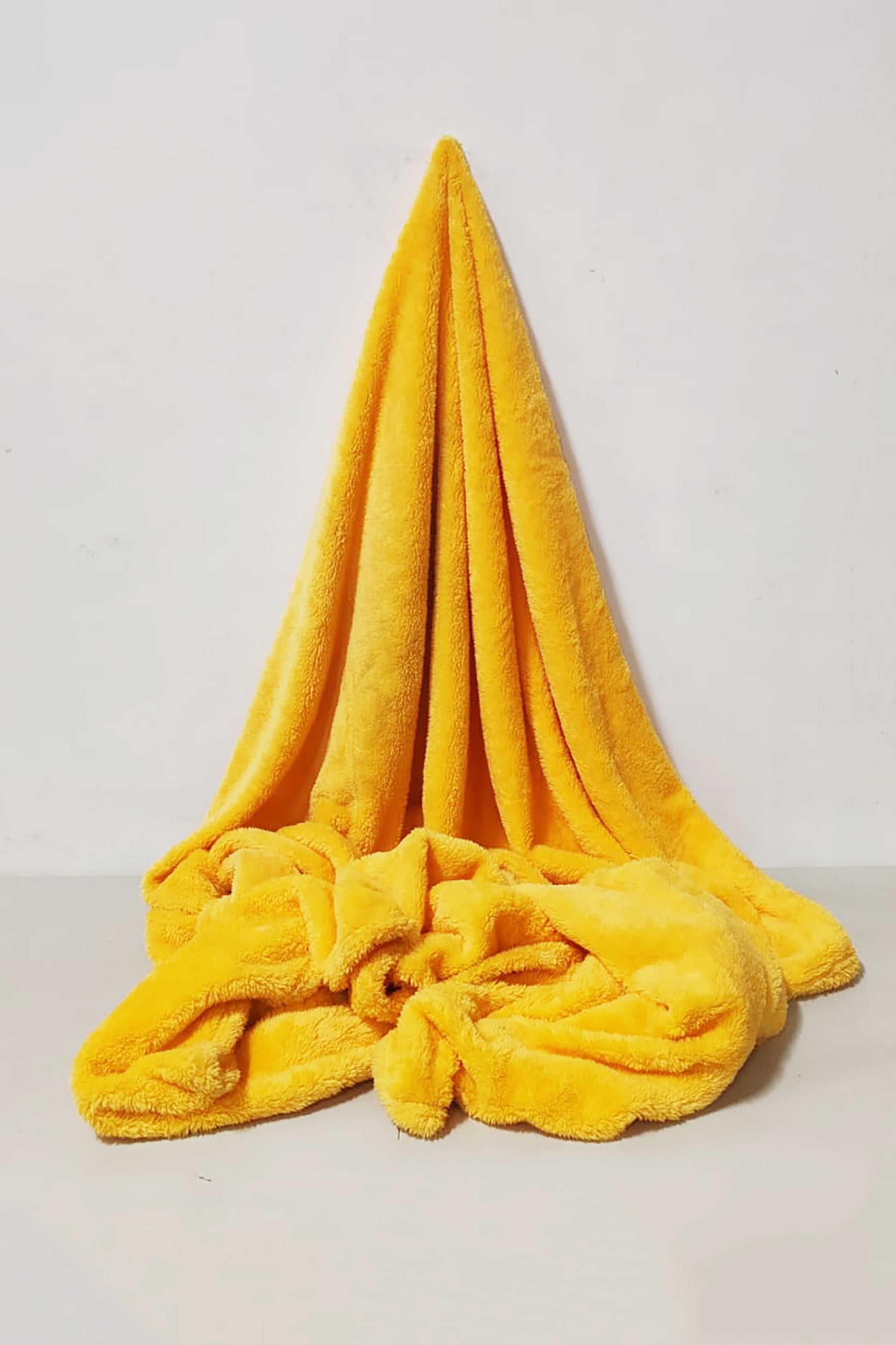 Yellow Velvet Blanket