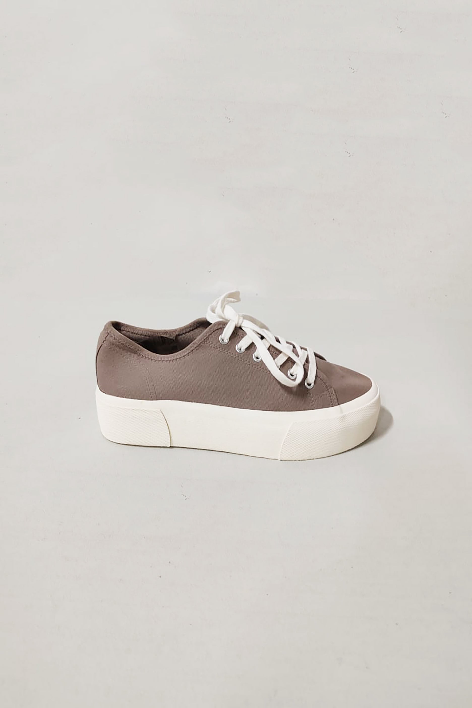 Ladies Grey Canvas Shoes (40Eu)