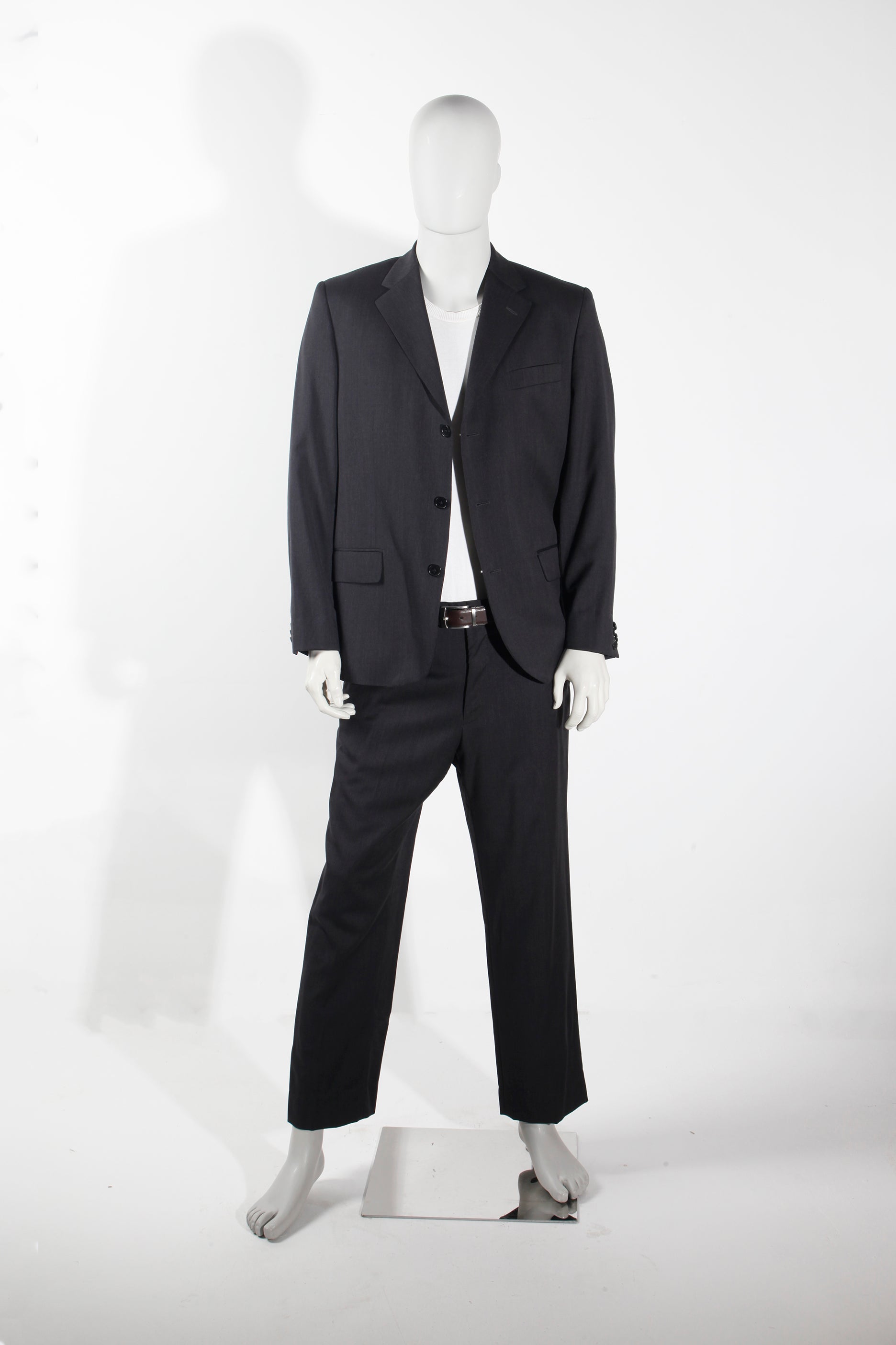 Mens Dark Grey Formal Suit