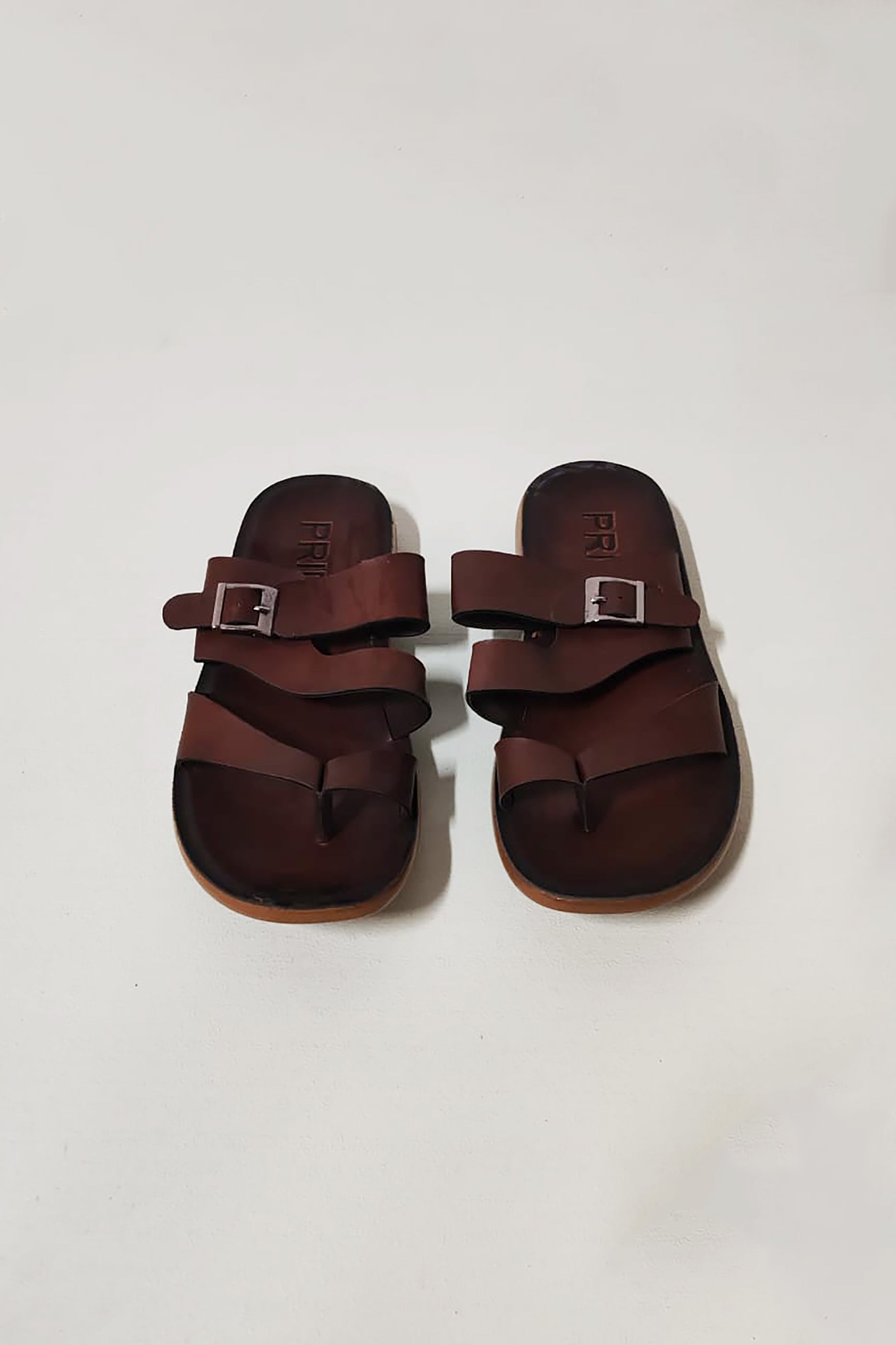 Casual Leather Cross Strap Sandals