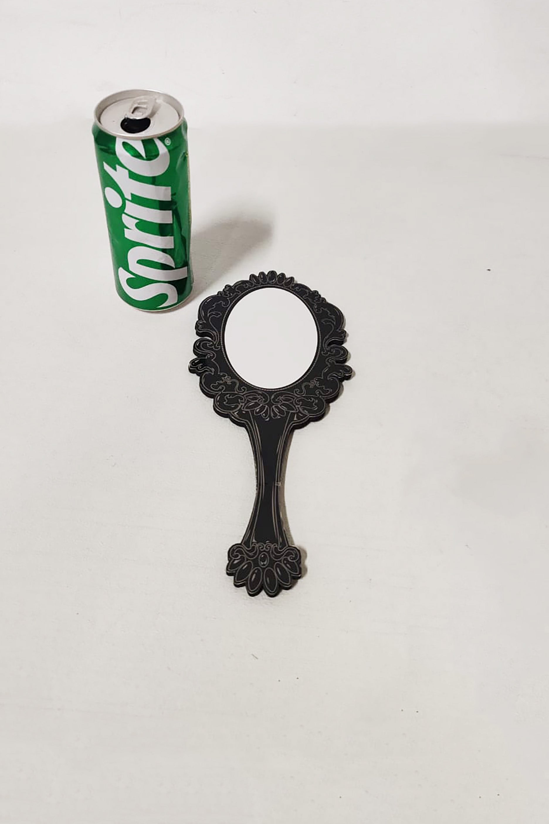 Vintage Cardboard Handheld Mirror