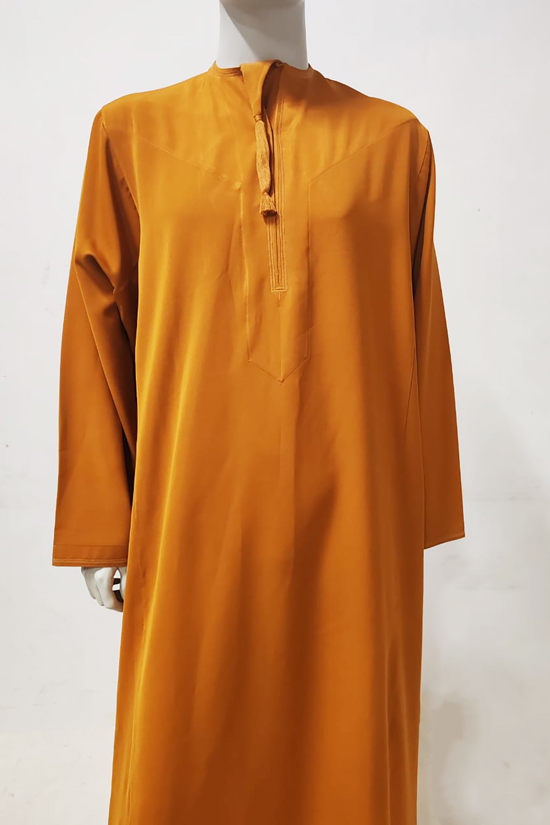 Mens Arabic Thobe (Burnt Orange)