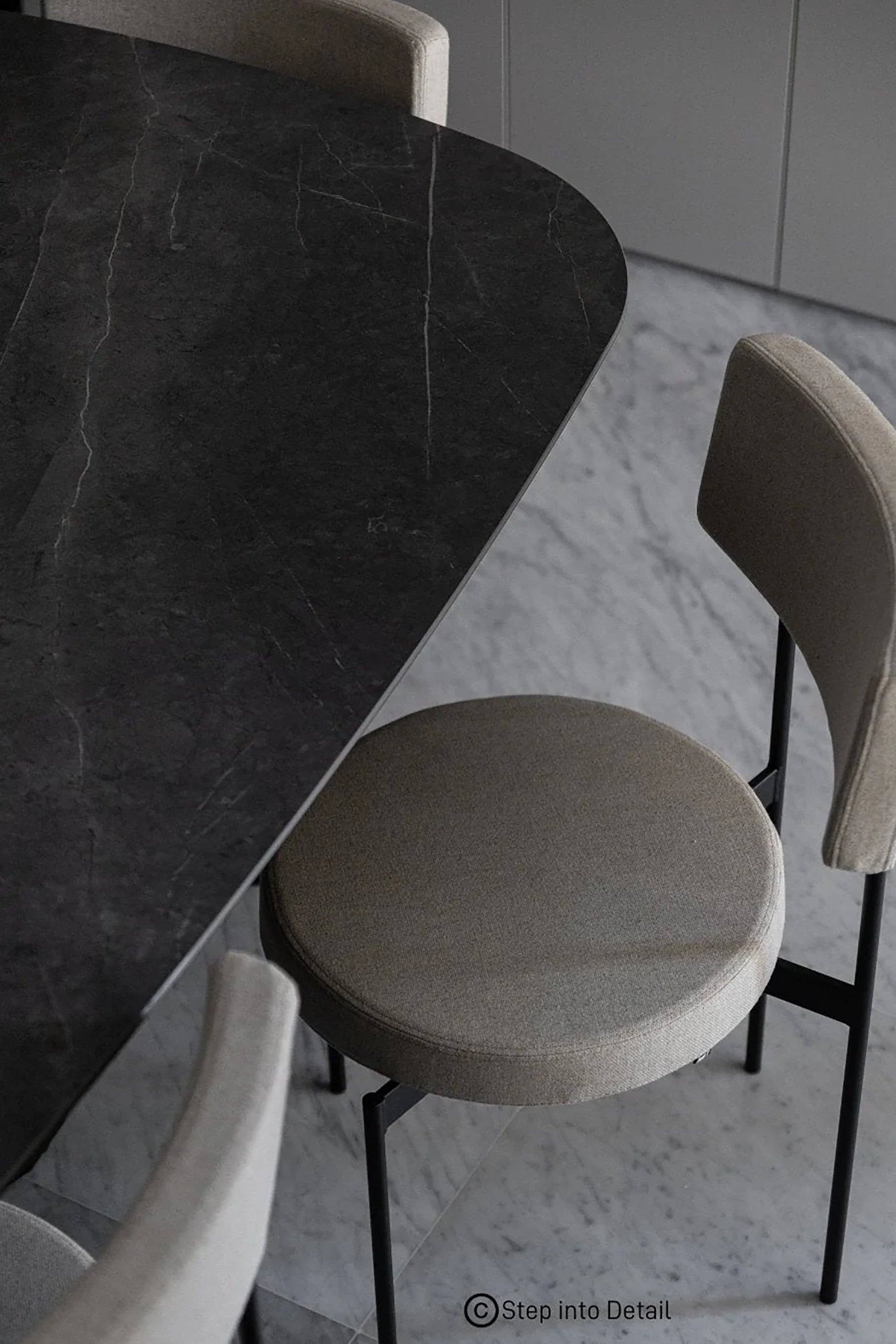 Upminster Black Dining Chair