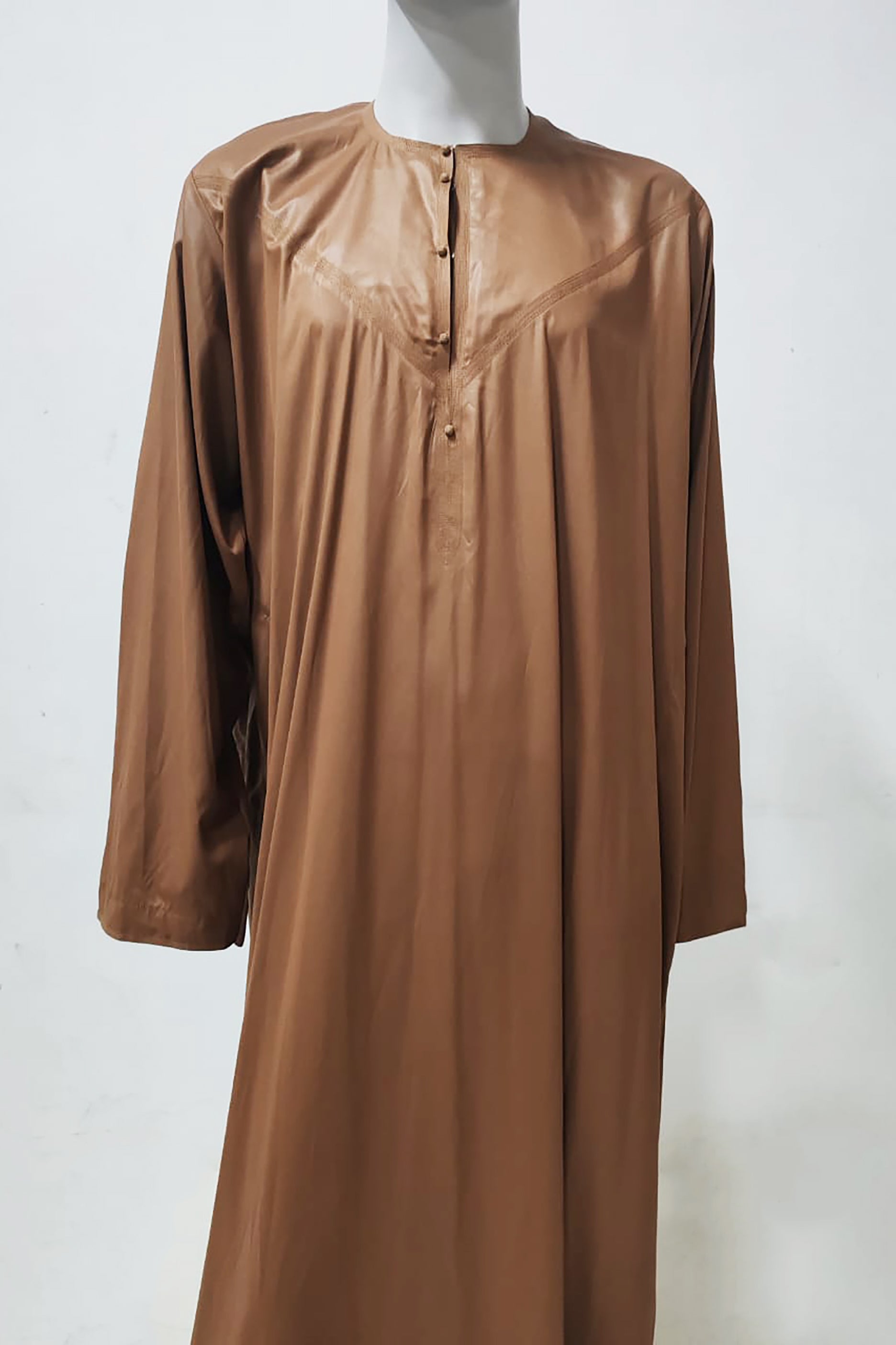 Mens Arabic Thobe (Brown)