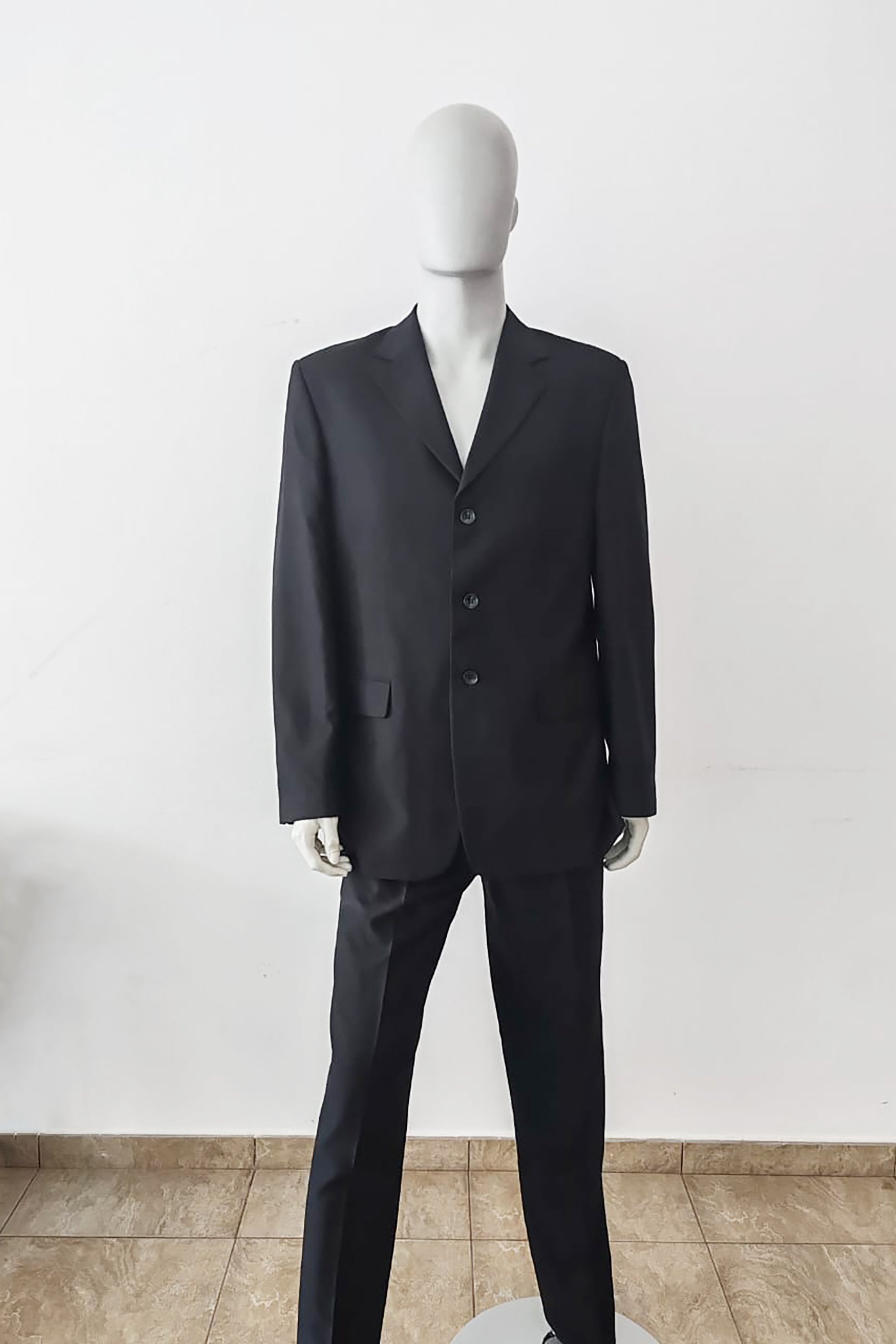 Mens Black Formal Suit