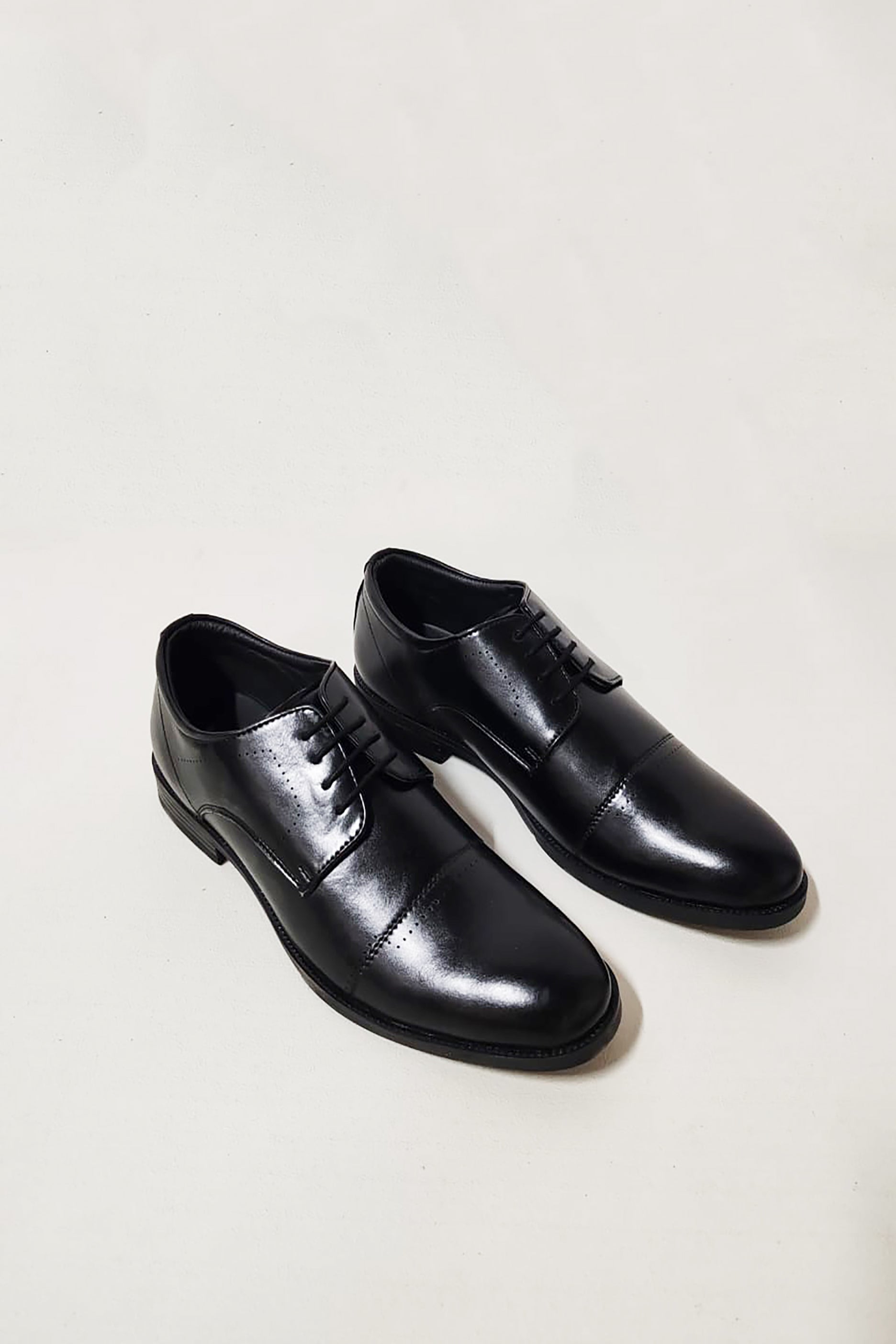 Black Fashion Leather Shoes for Men