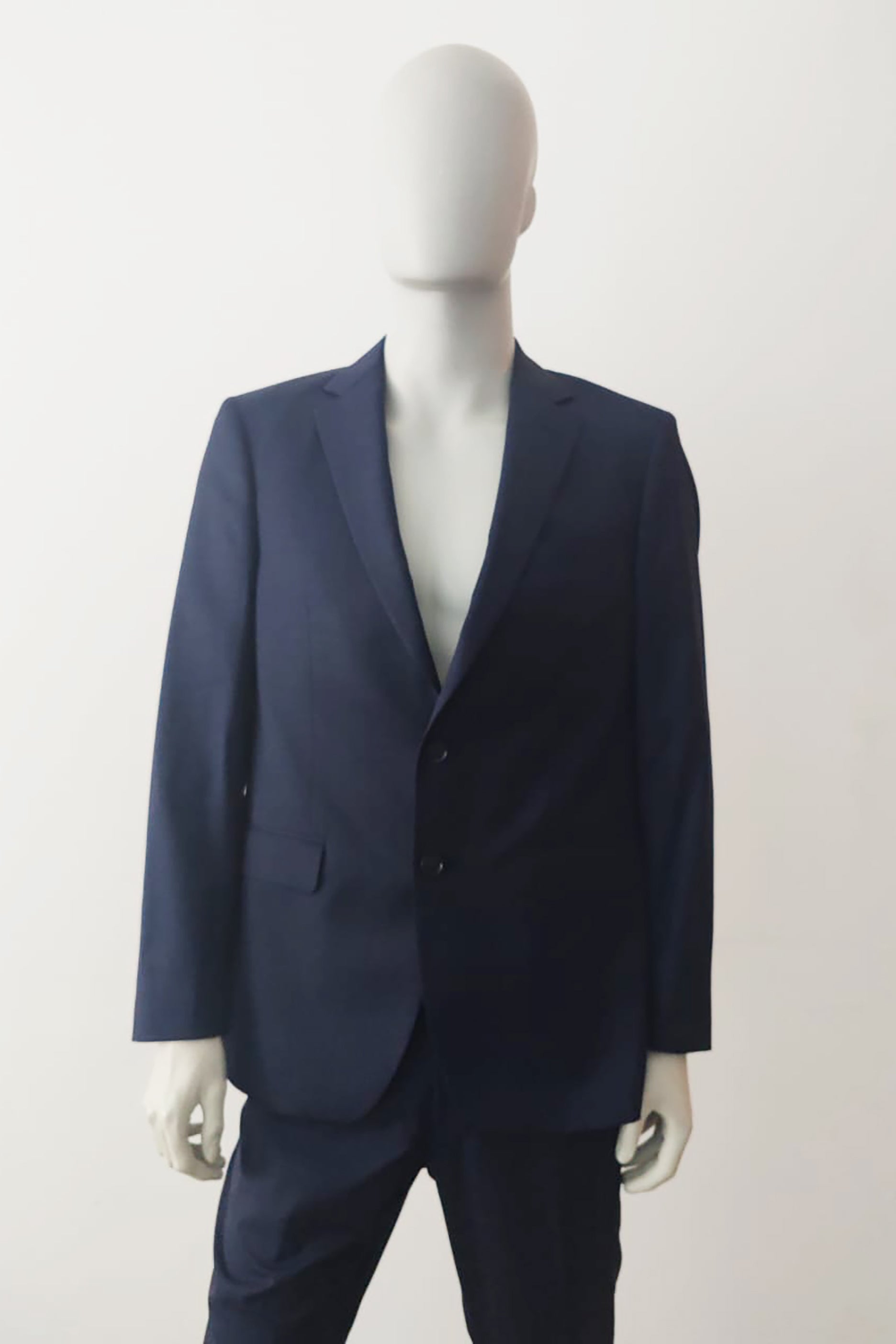 Mens Navy Blue Formal Suit