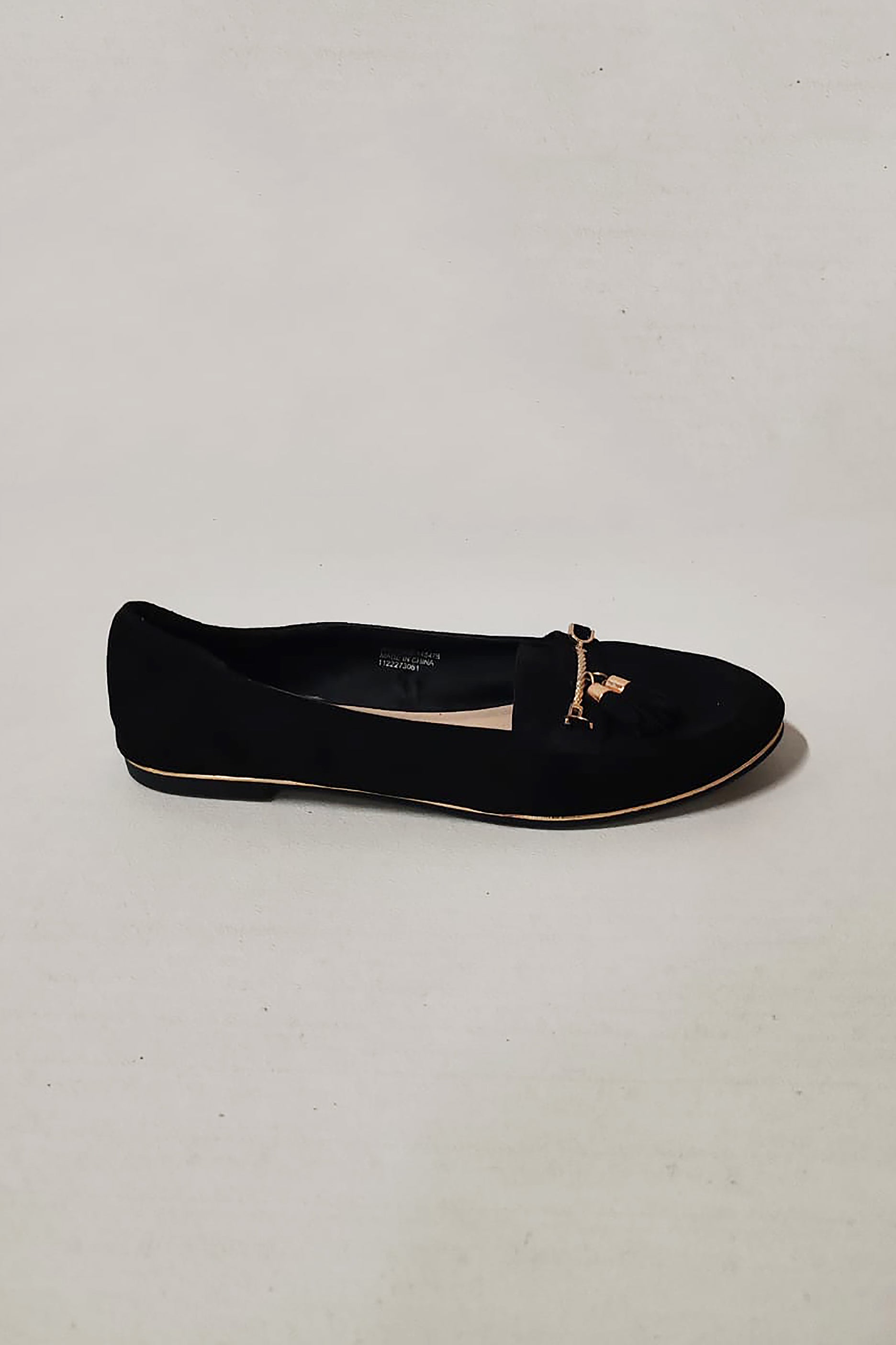 Ladies Tassel Loafers Suede Shoes (Eu39)