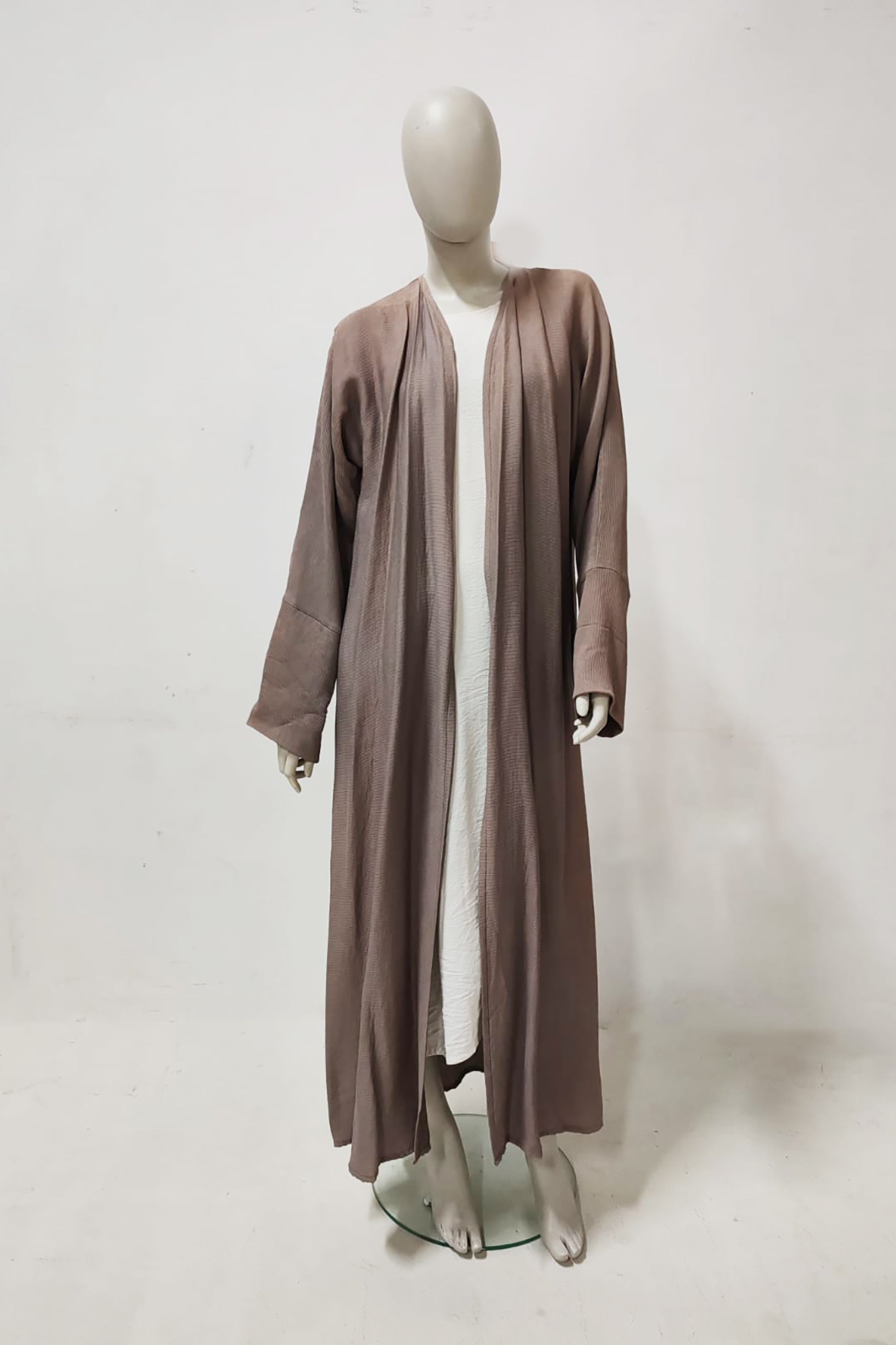 Gray Long Abaya