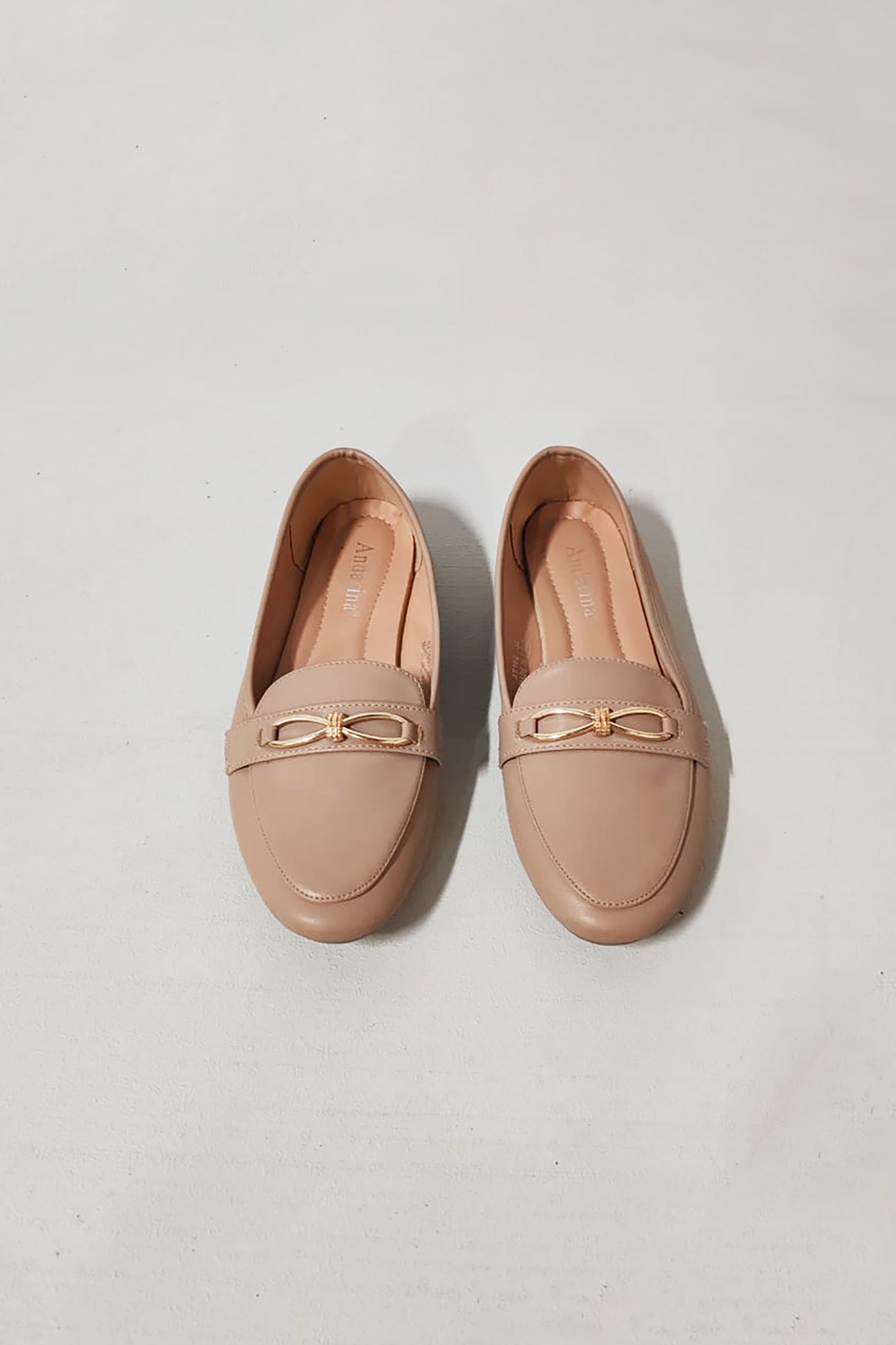 Ladies Beige Loafers (Eu38)