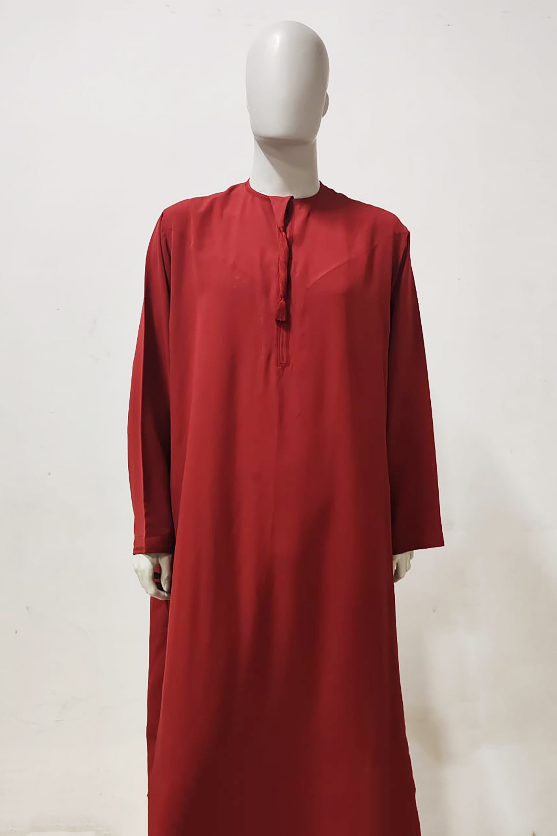 Mens Arabic Thobe (Red)