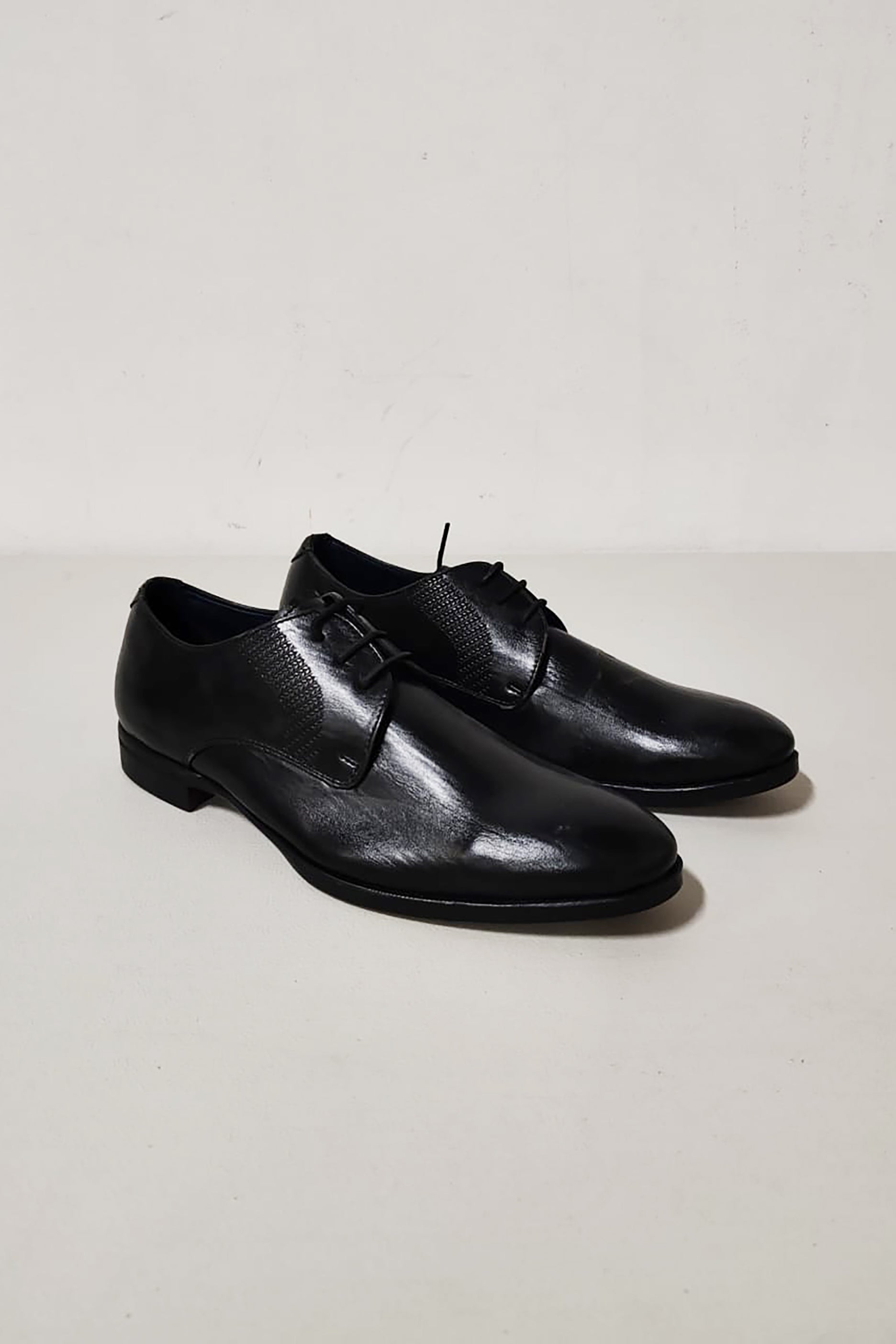 Men's Black Lace-up Shoes (EU42)