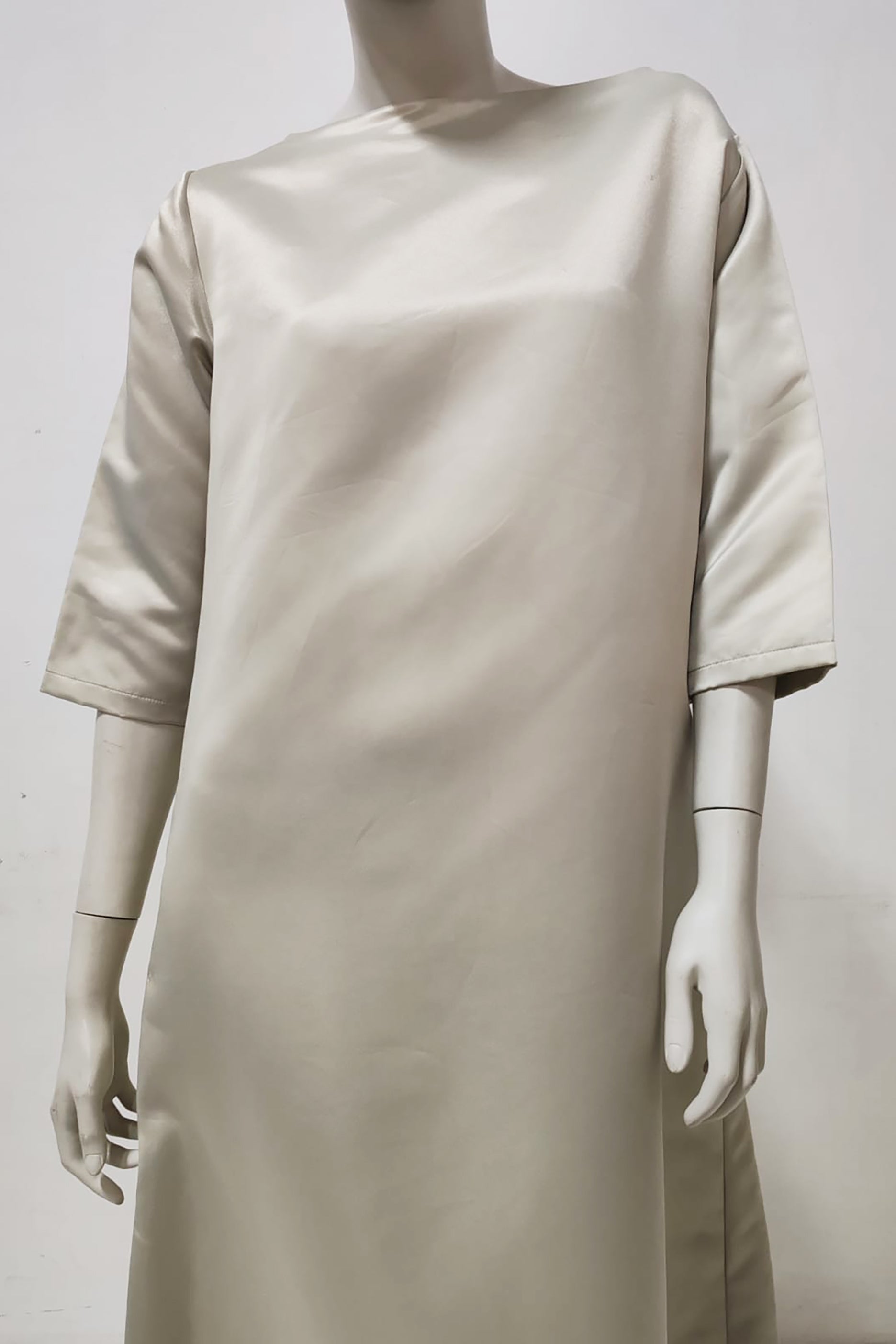 Beige Embellished Abaya