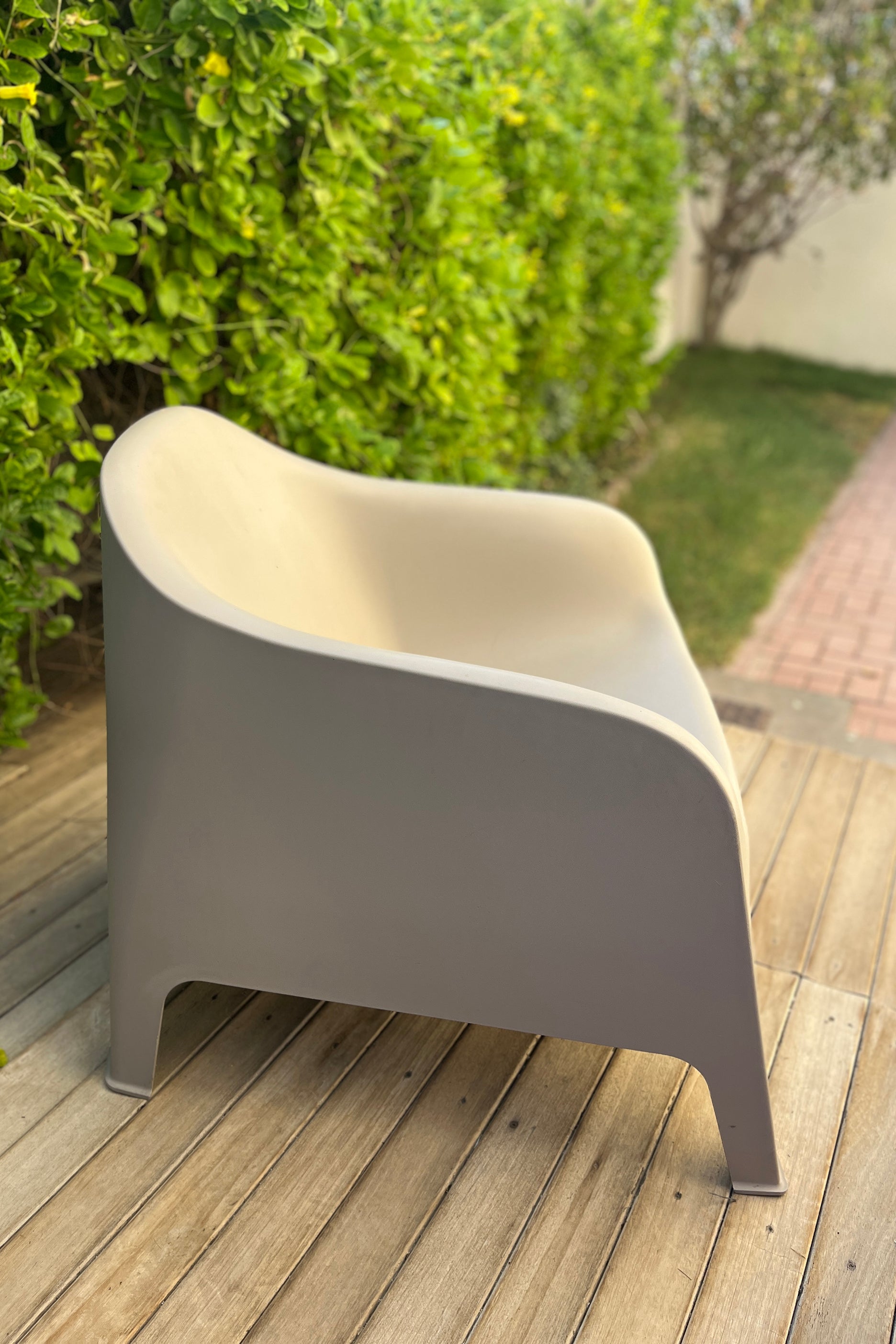 Armchair Outdoor (Beige)