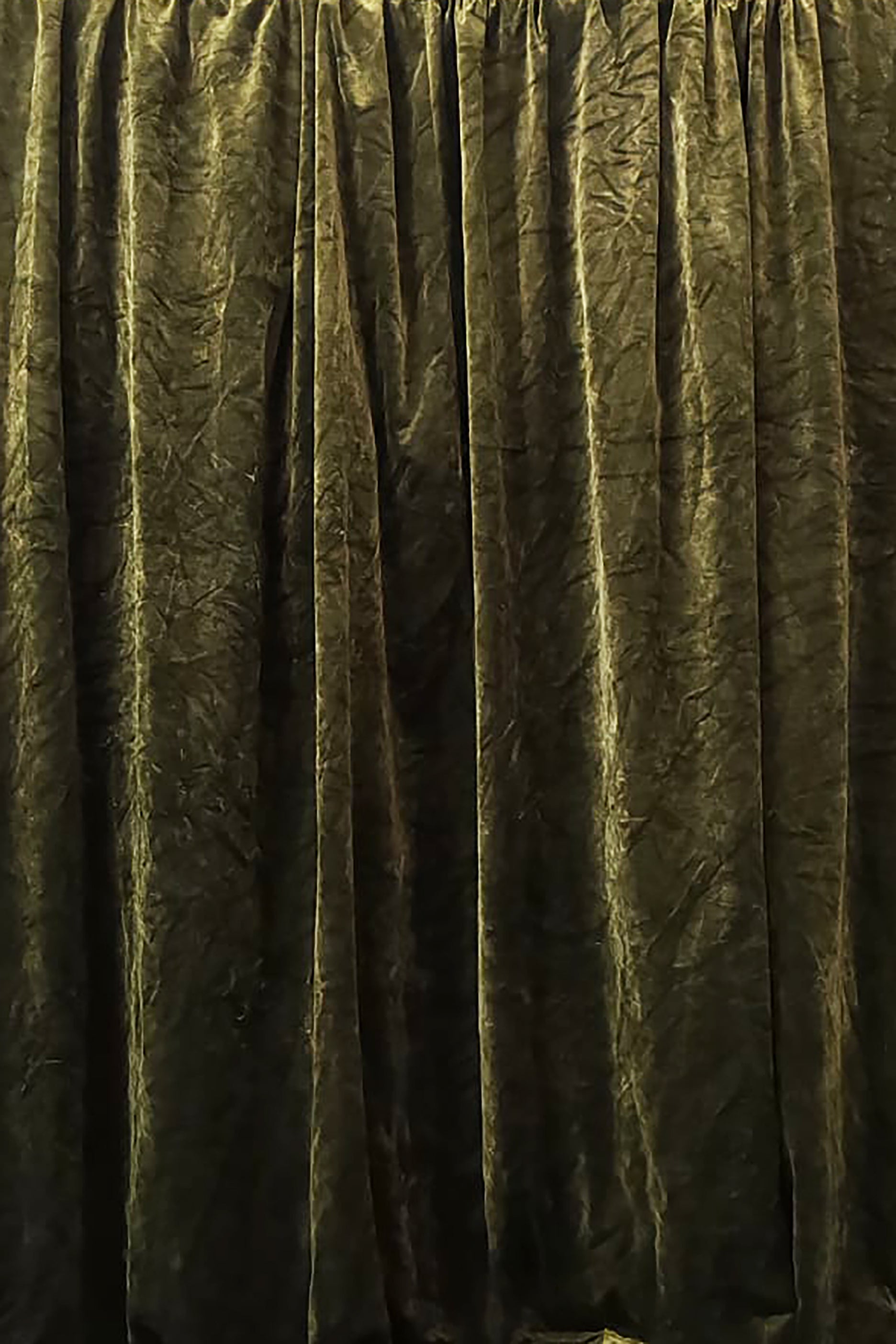 Dark Green Velvet Curtains