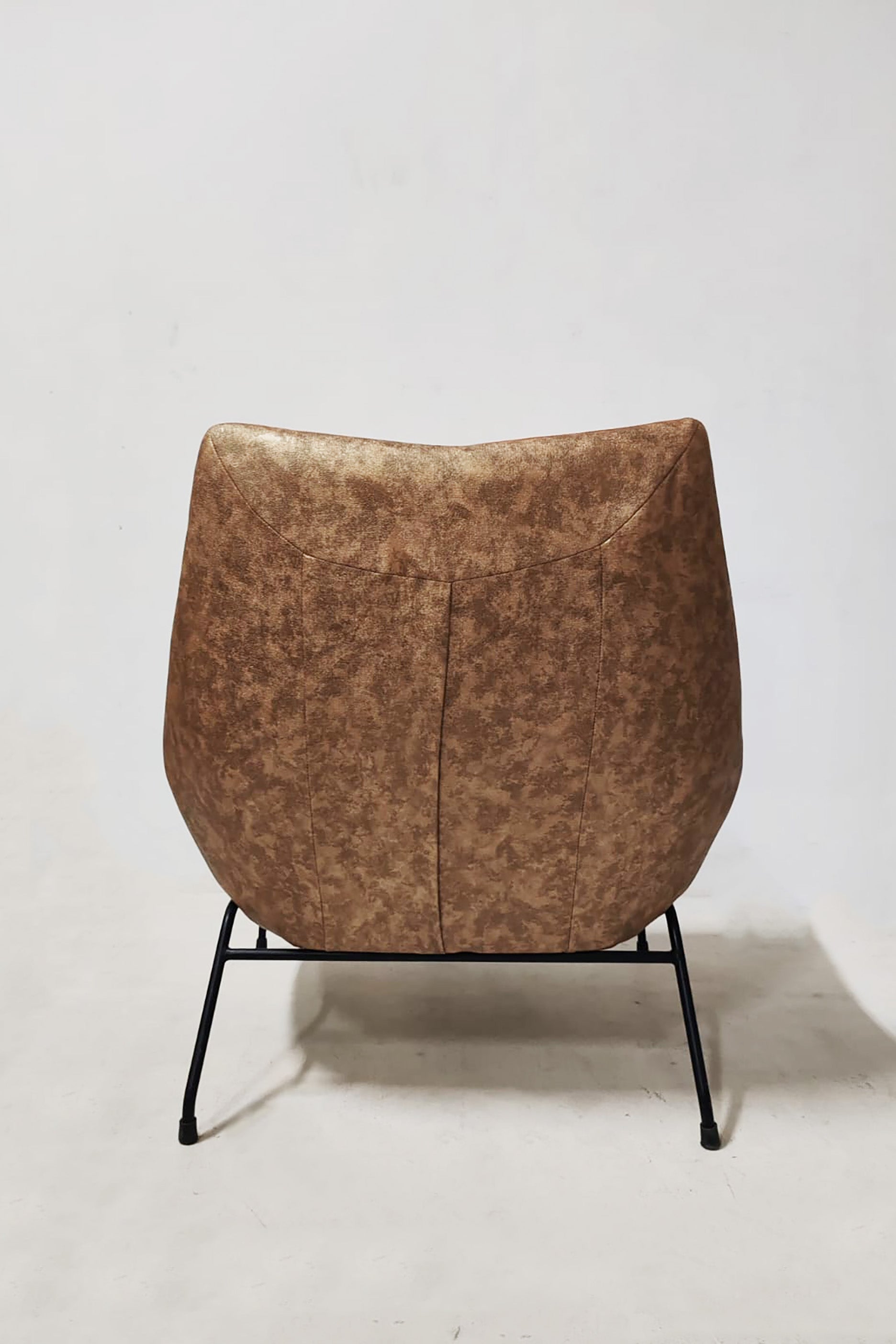 Blush Velvet Accent Chair