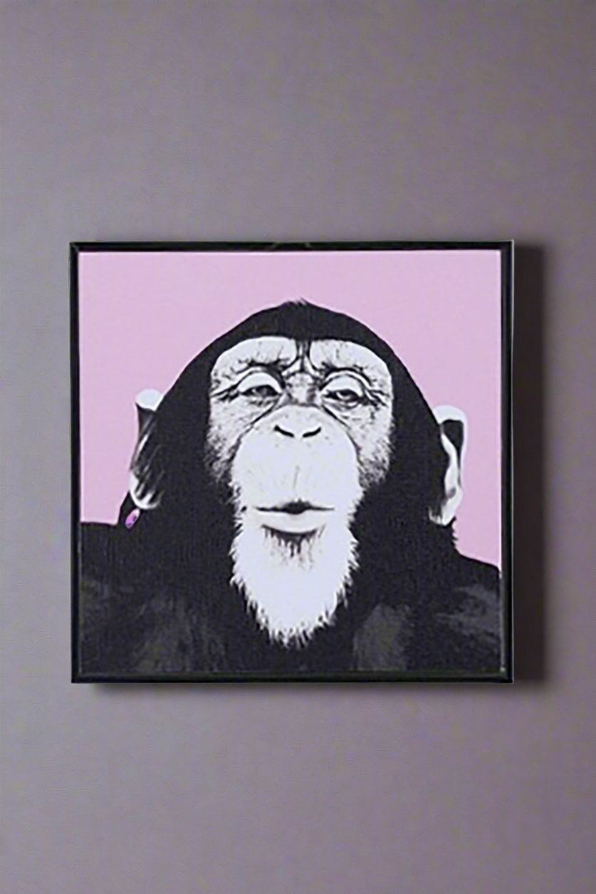 Chimp Artwork (20cm x 20cm)