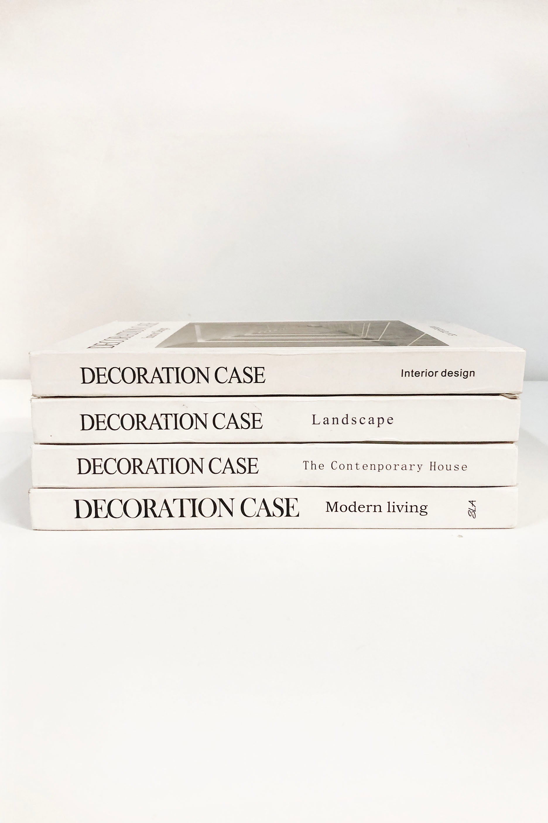 Decoration Case Coffee Table Book - Set Of 4