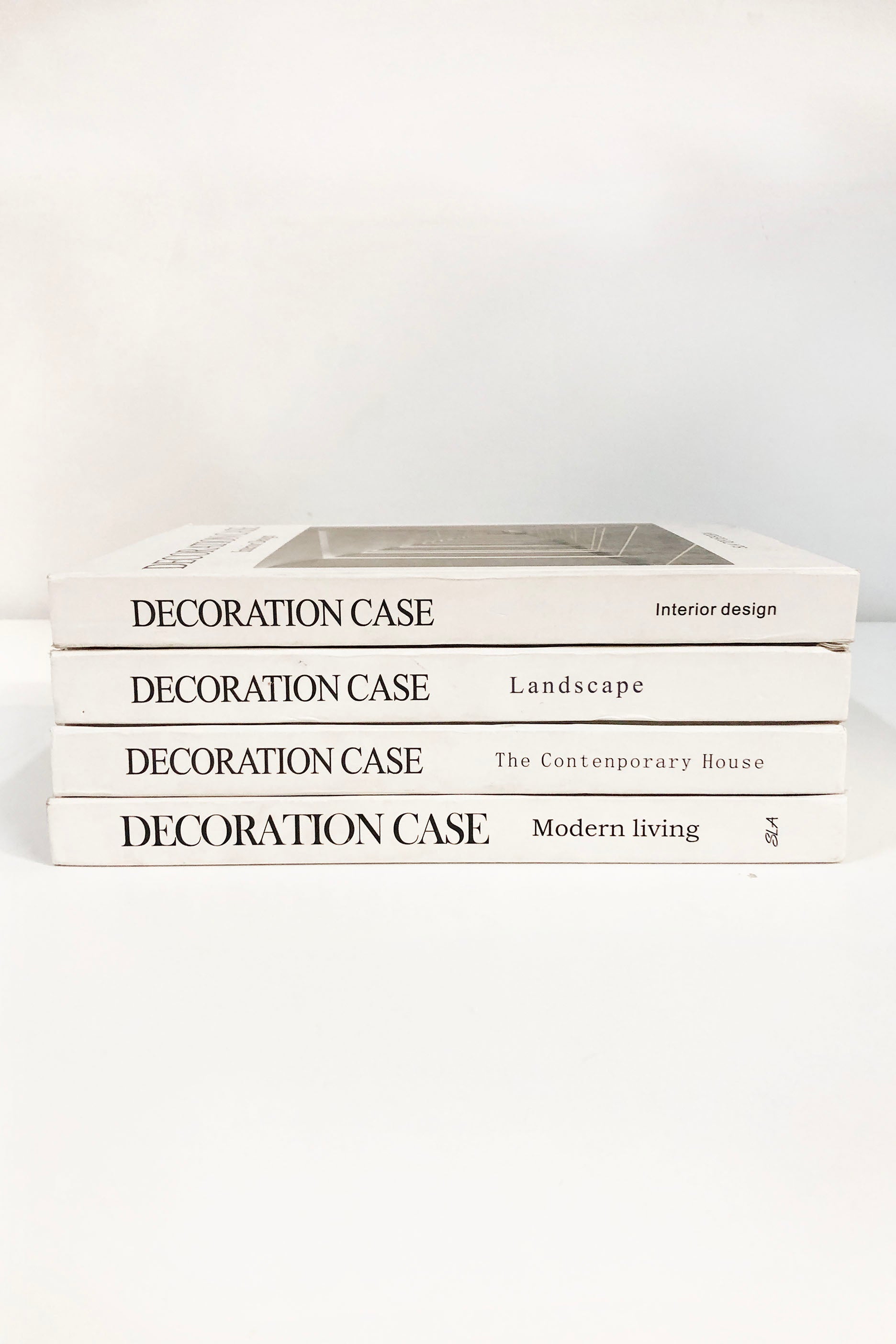 Decoration Case Coffee Table Book - Set Of 4