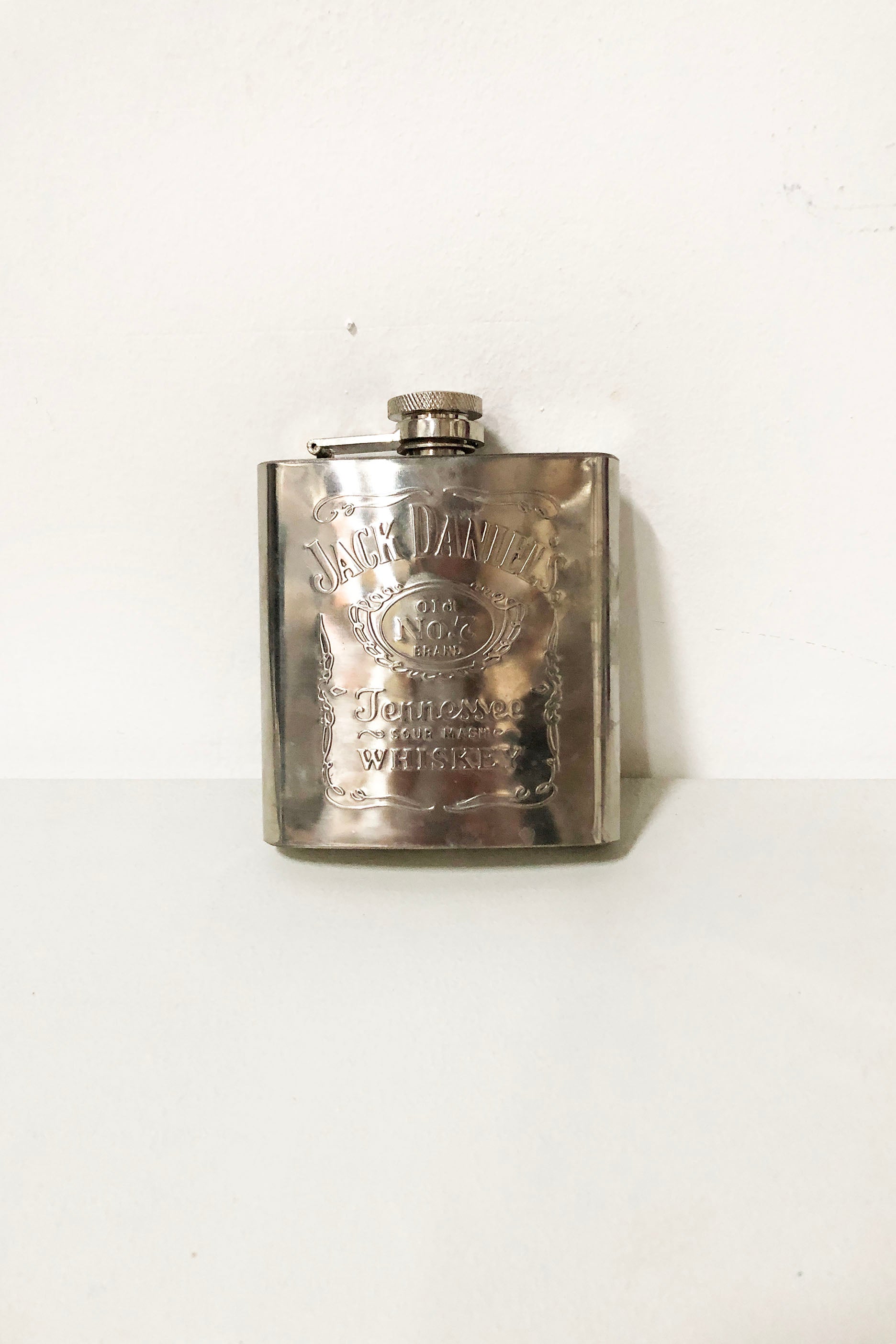 Jack Daniel's Silver Hip Flask