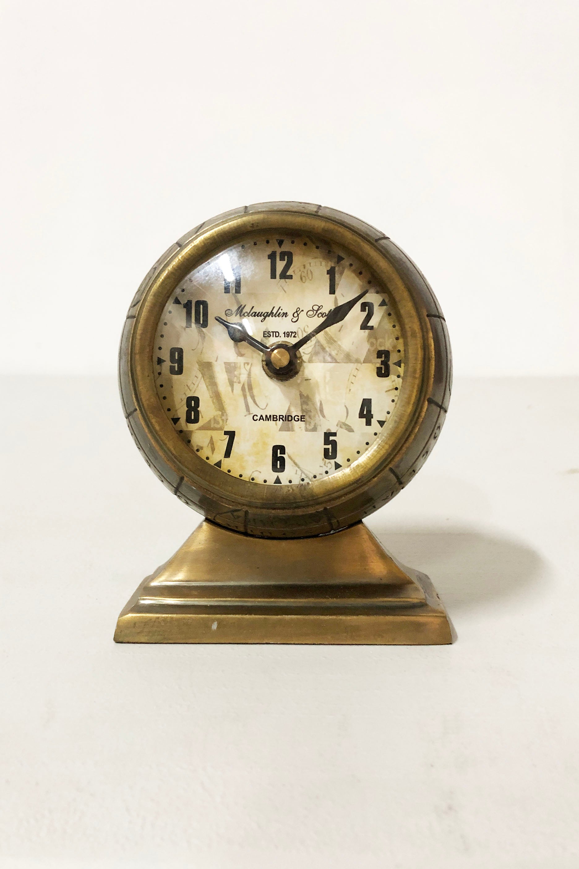 Vintage Desk Clock (15cm)
