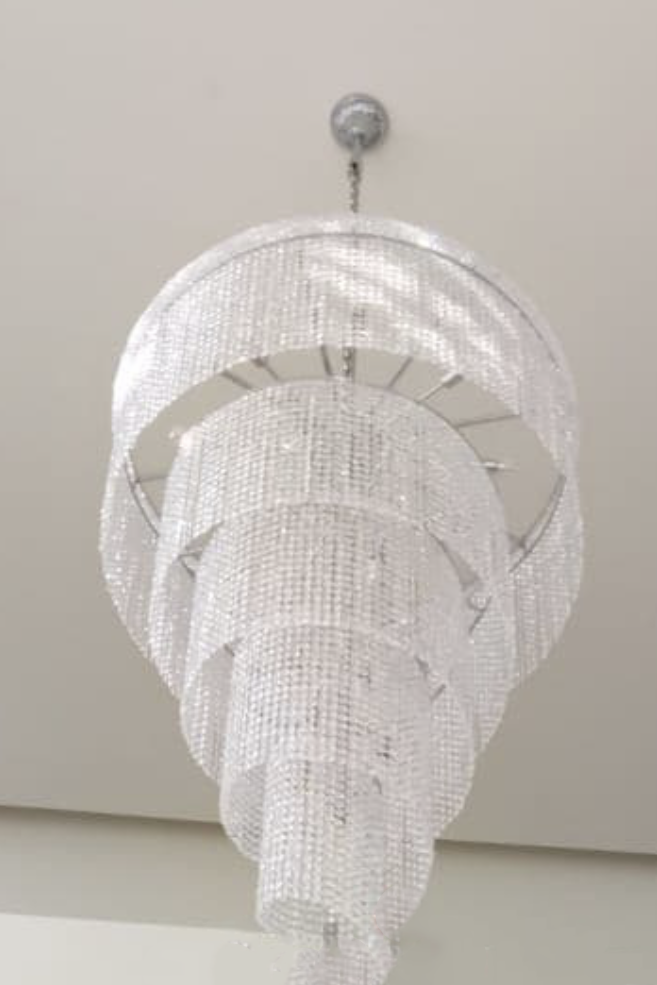 Large Crystal Chandelier
