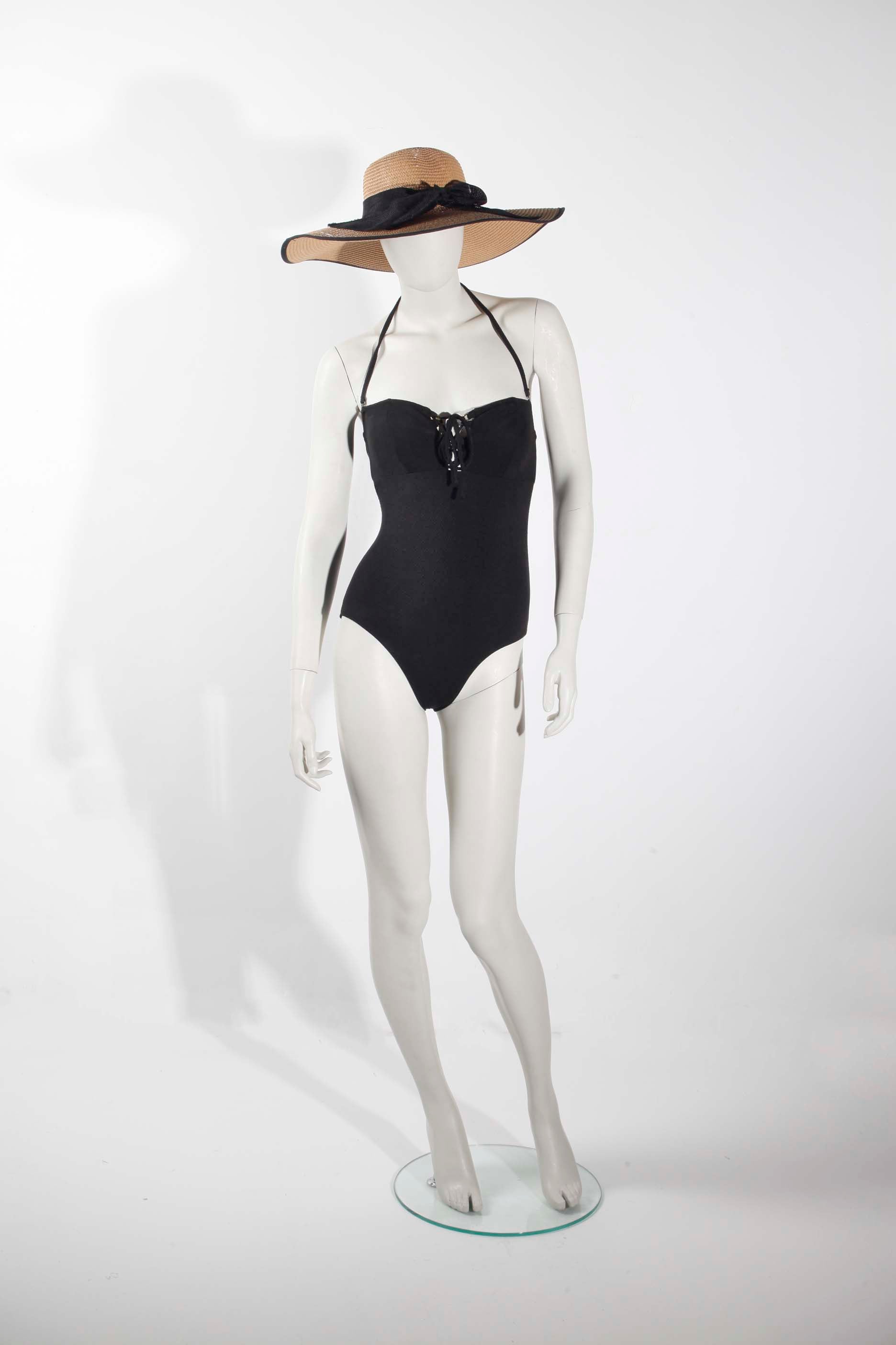 Black Waffle Swimsuit