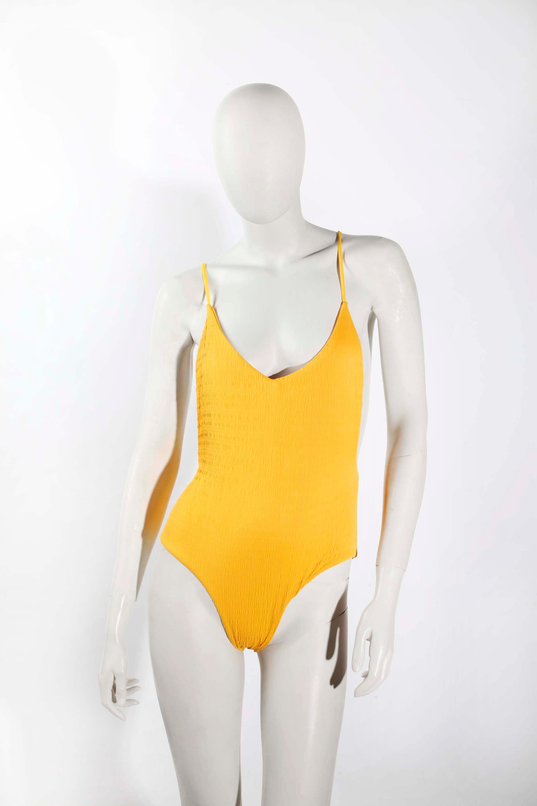 Orange High-leg Swimsuit (Eu40)