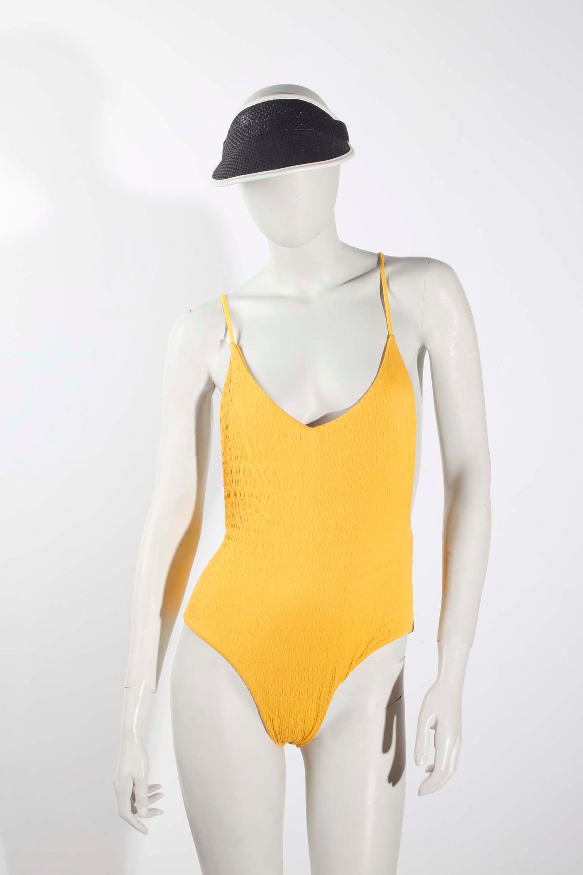 Orange High-leg Swimsuit (Eu40)