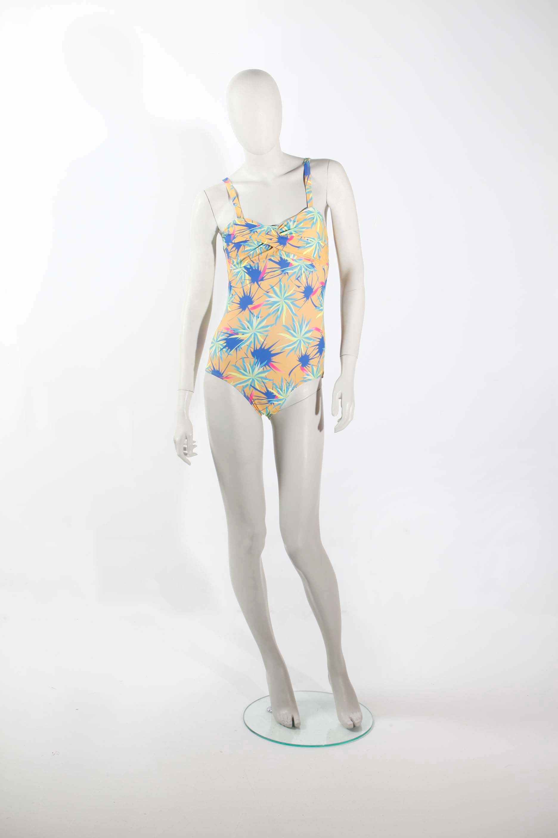 Printed Orange Swimsuit (Eu38)