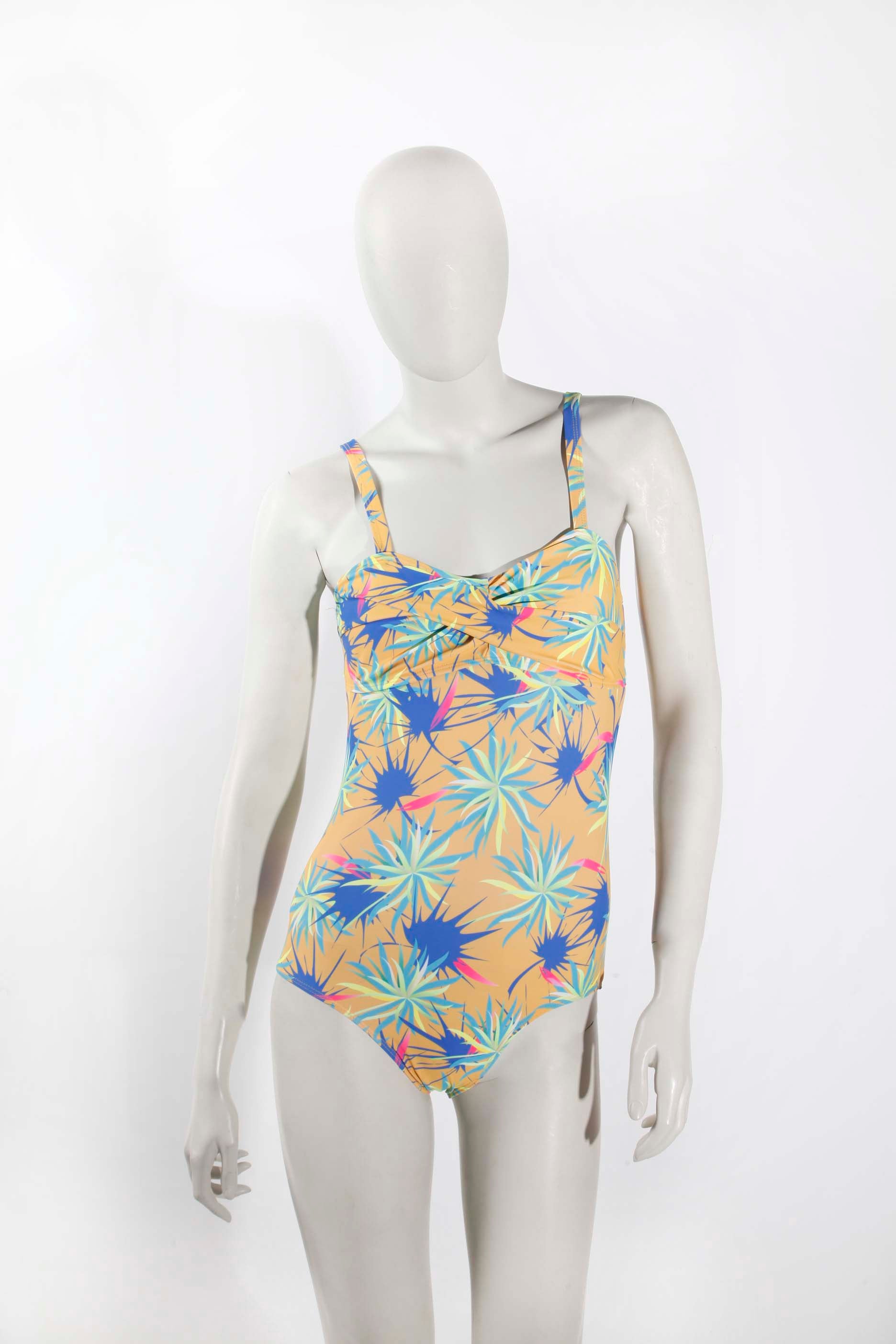 Printed Orange Swimsuit (Eu38)