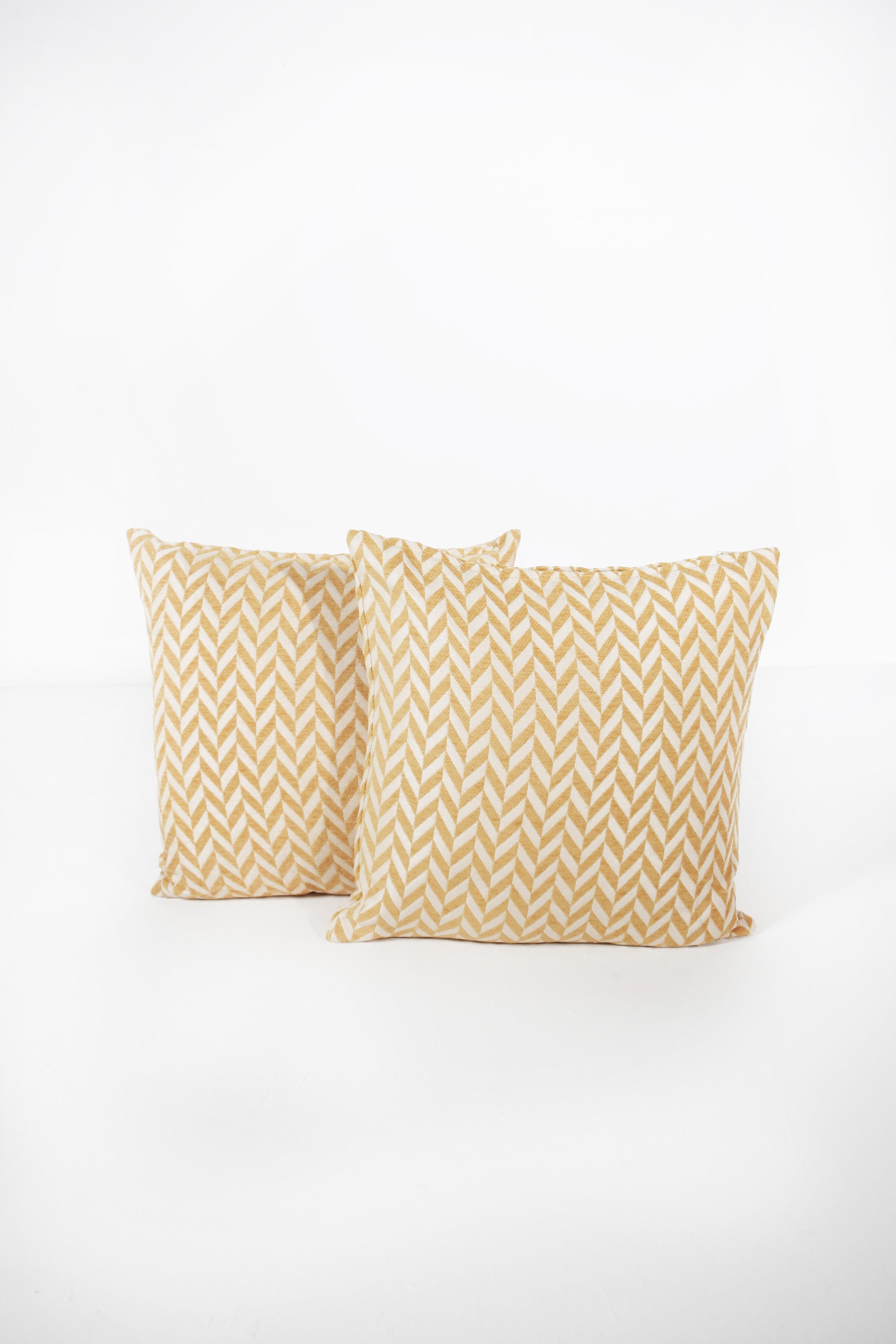 Set of 2 Chevron Print Cushion (45x45cm)