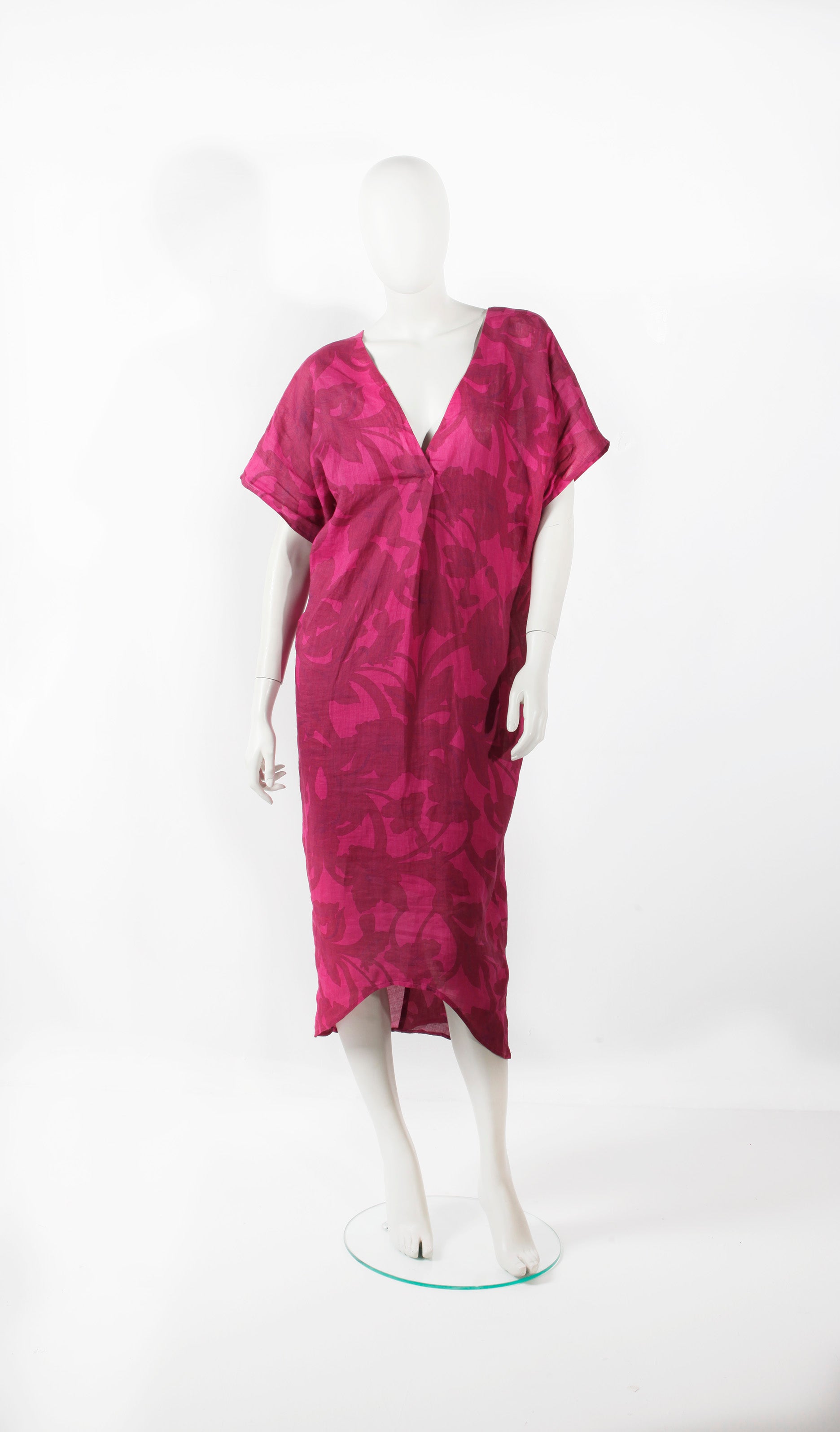 Purple Printed Kaftan (Small)