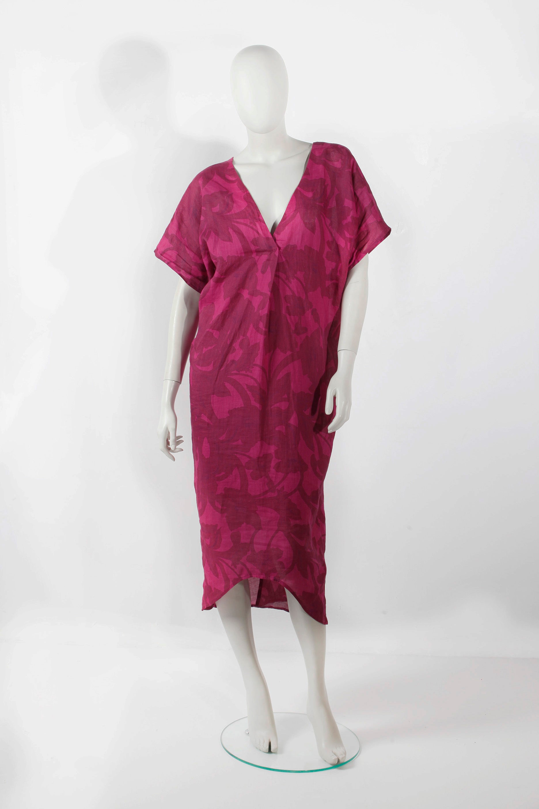 Purple Printed Kaftan (Small)