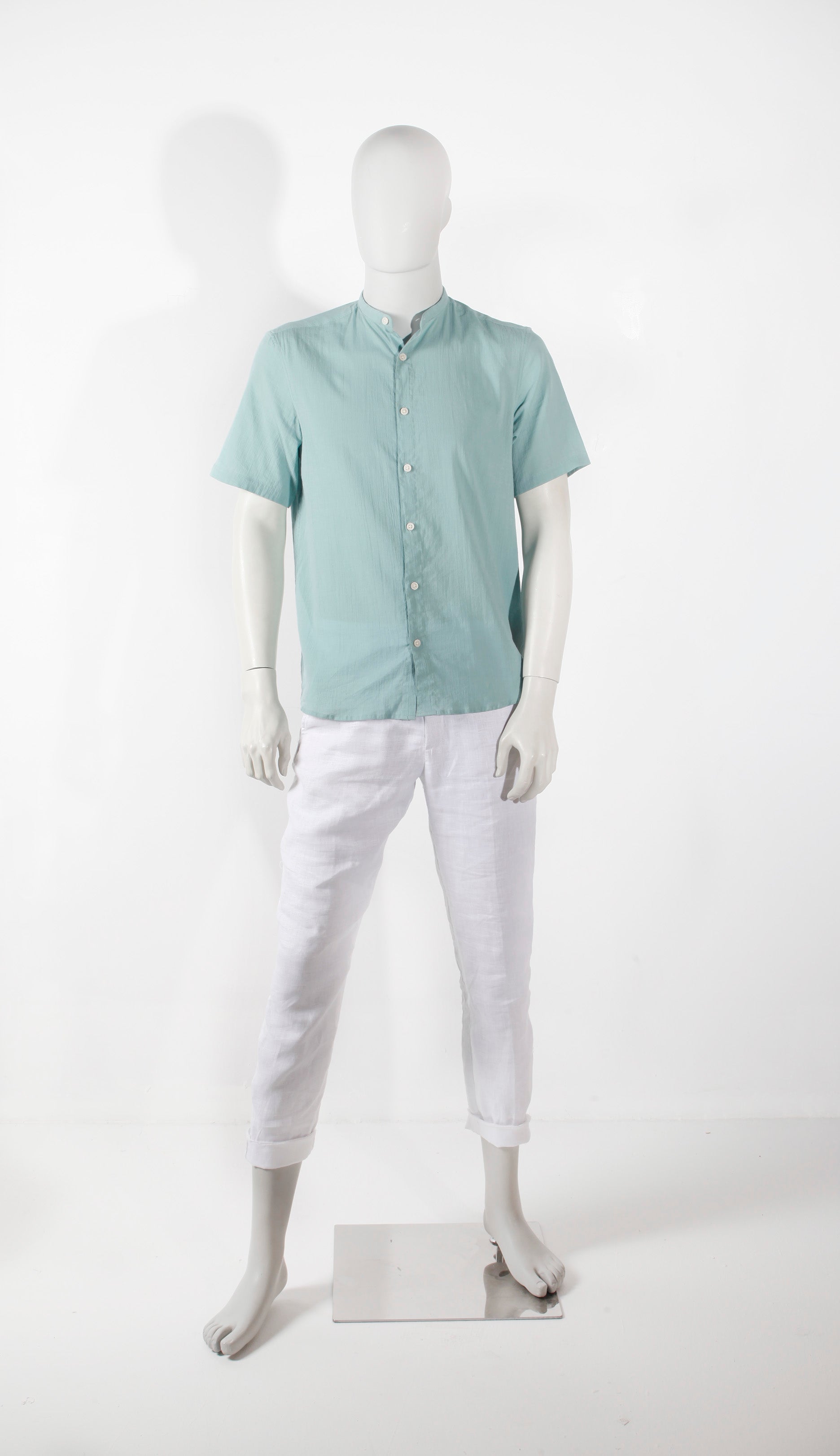 Mens Aqua Shirt (Eu Small)