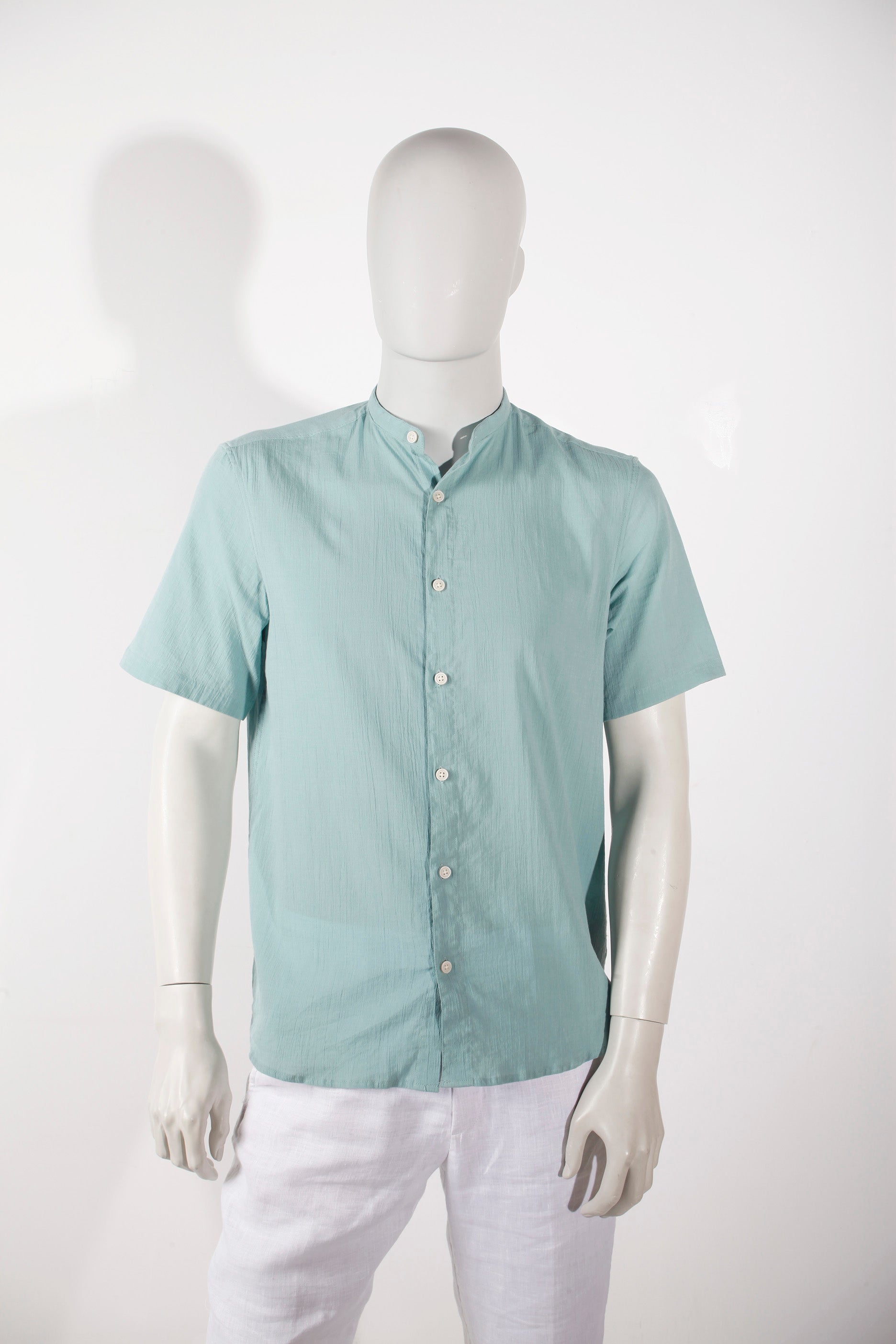 Mens Aqua Shirt (Eu Small)