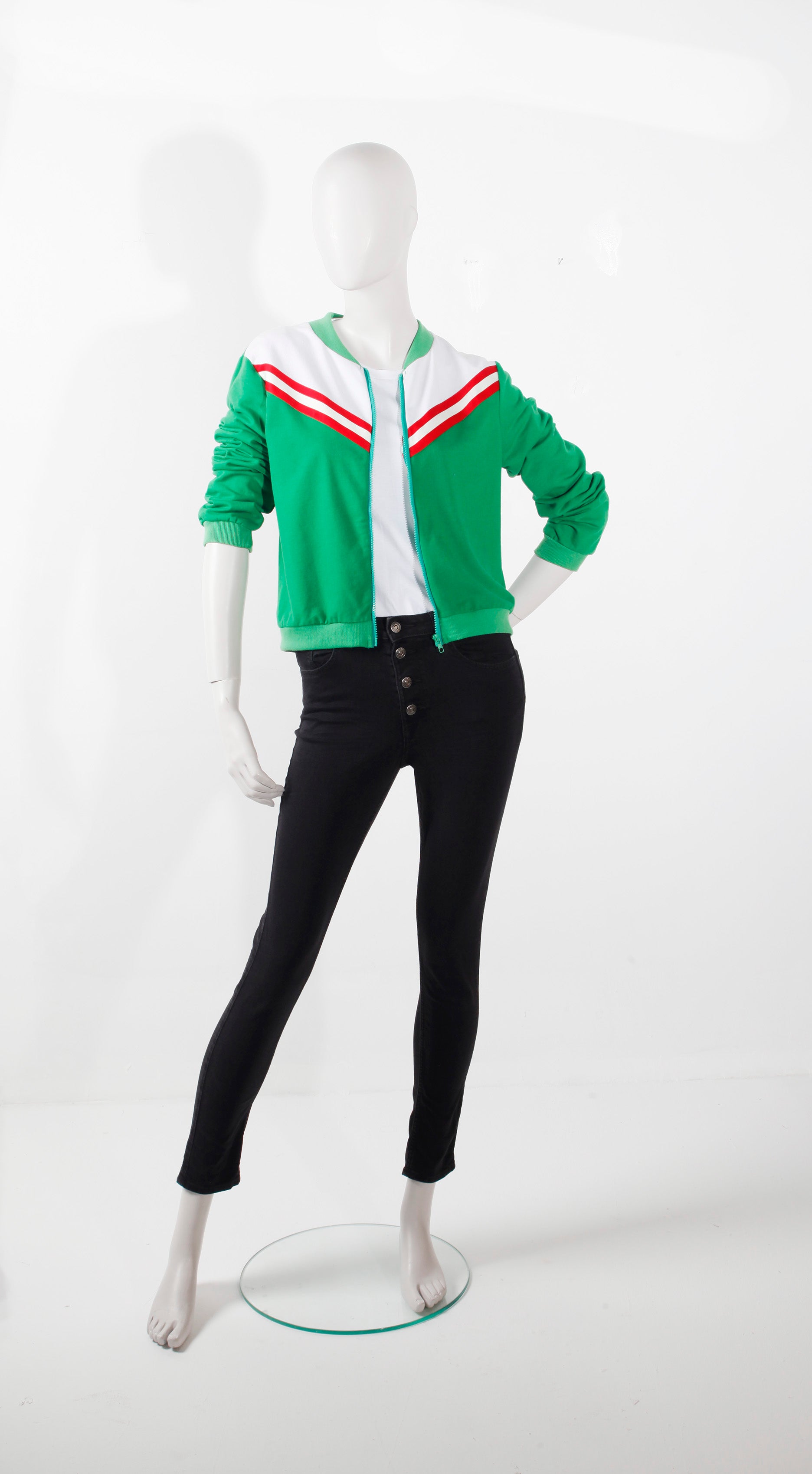 Green Bomber Jacket