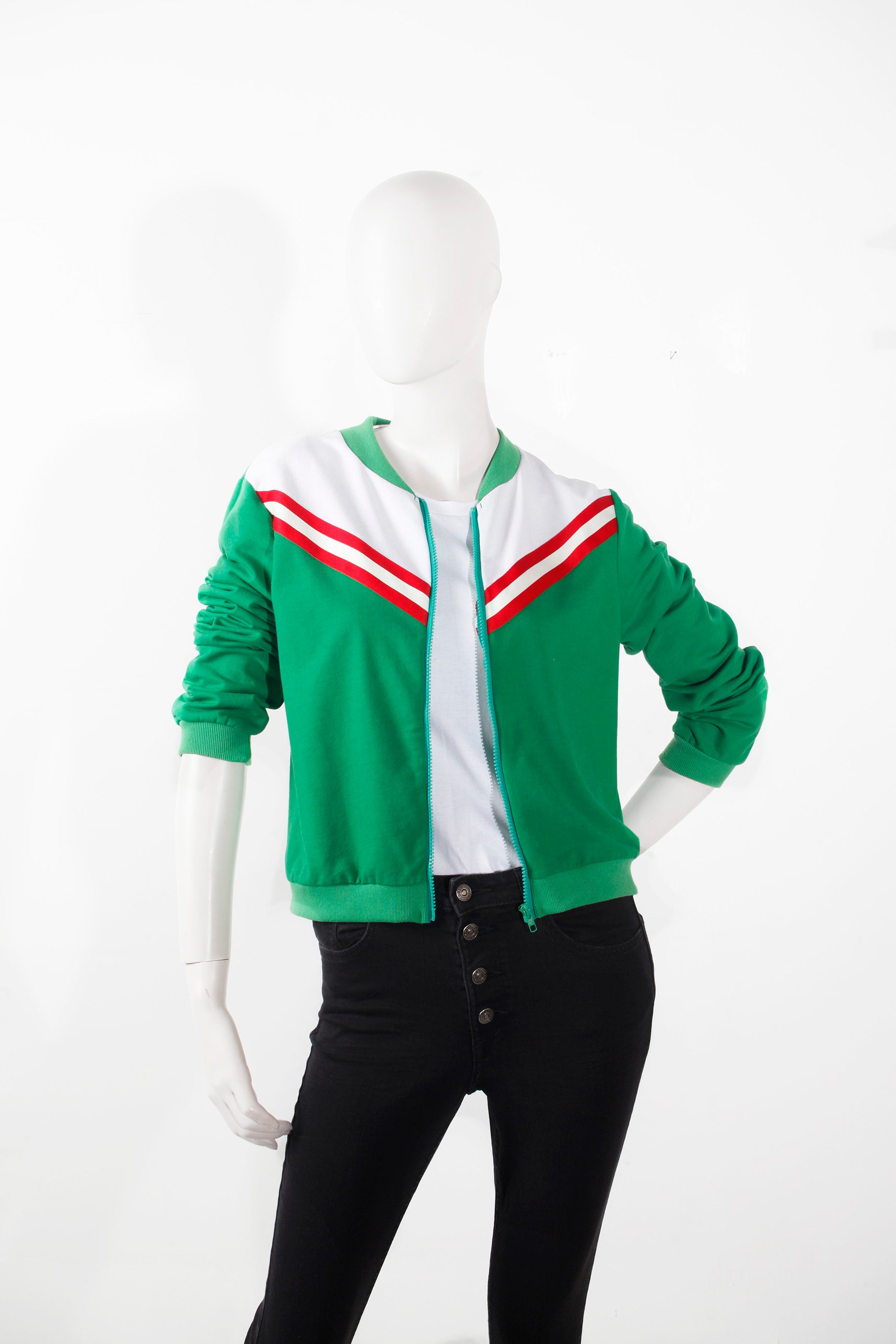 Green Bomber Jacket